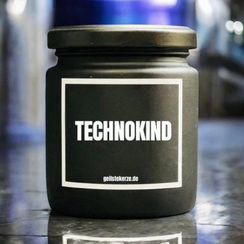 Geilste Kerze – Duftkerze „TECHNOKIND" -  from DieBallerei