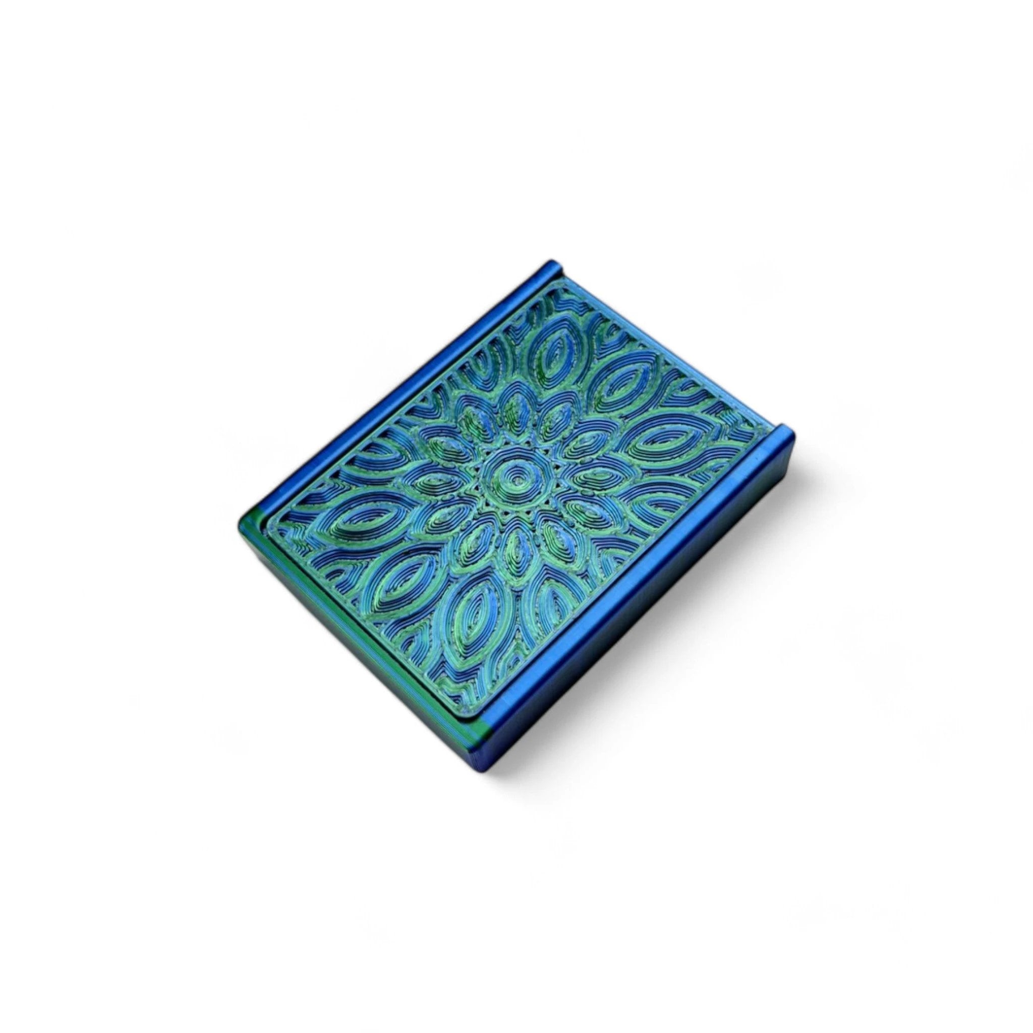 Baller-Box Infinity Blossoms Blau/Grün – inkl. Röhrchen & Karte -  from DieBallerei