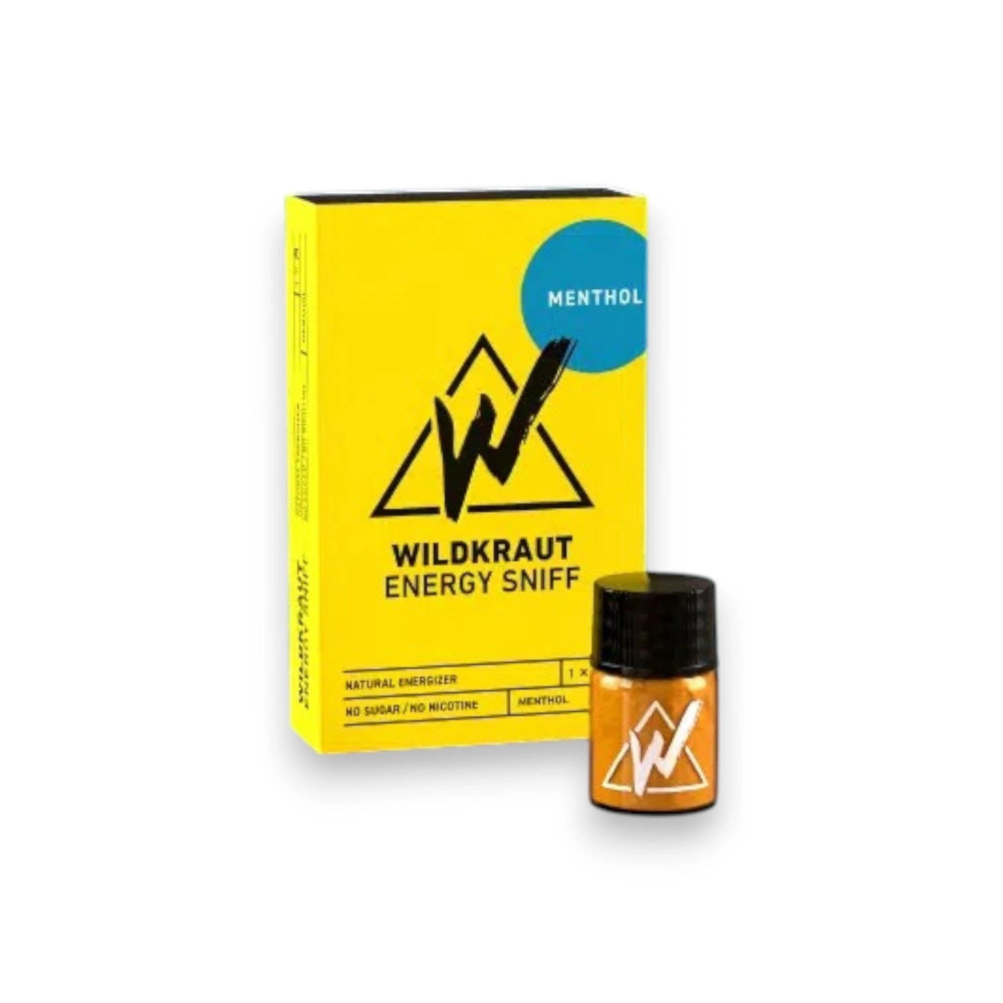 Wildkraut Energy Sniff – Menthol - Schnupf dich wach -  Alpenkräuter und natürliches Koffein als ultimative Wachrüttler -  from DieBallerei