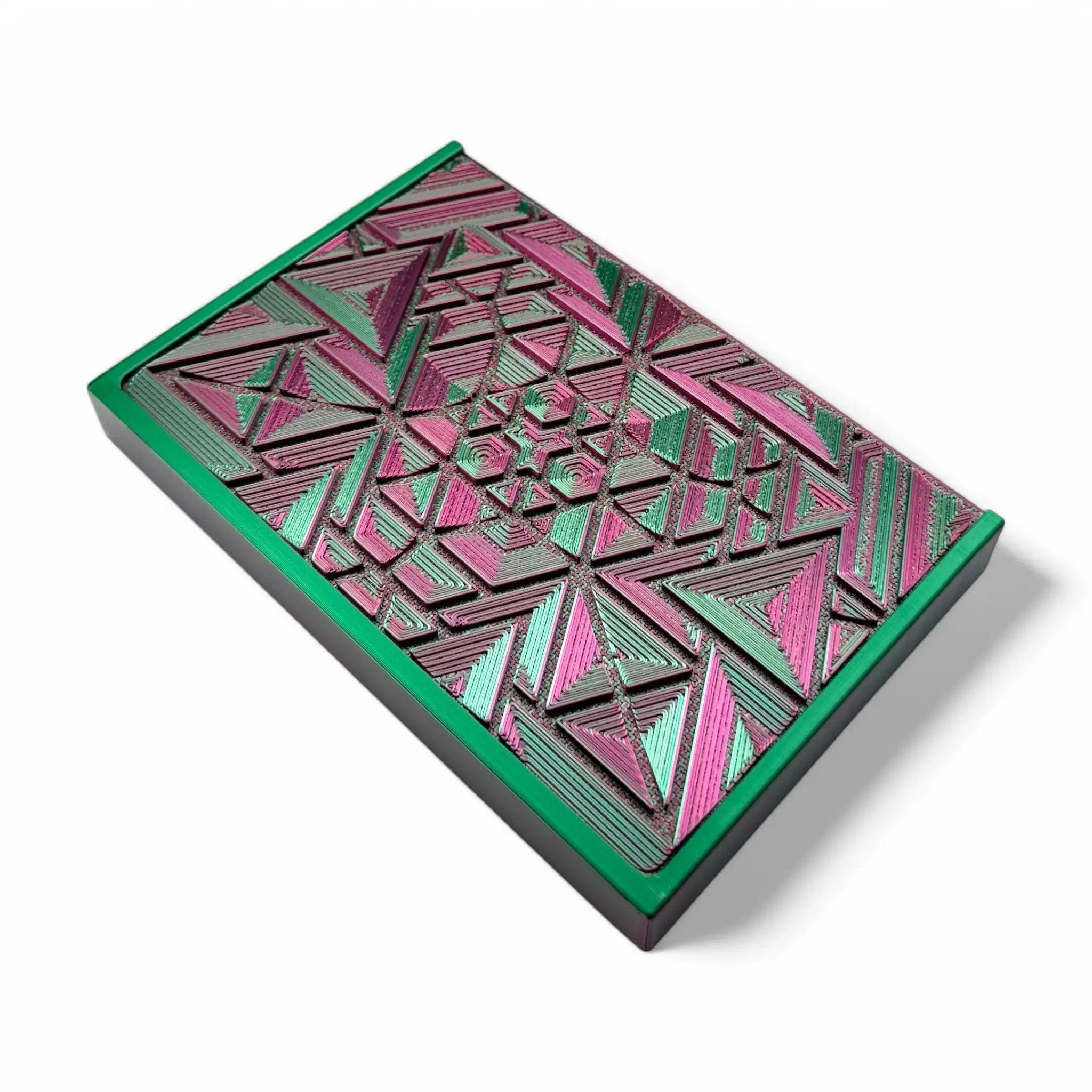 Baller-Box XL Brainbug inkl. integriertem Spiegel, 2x Röhrchen und Hack-Karten Rot / Grün -  from DieBallerei