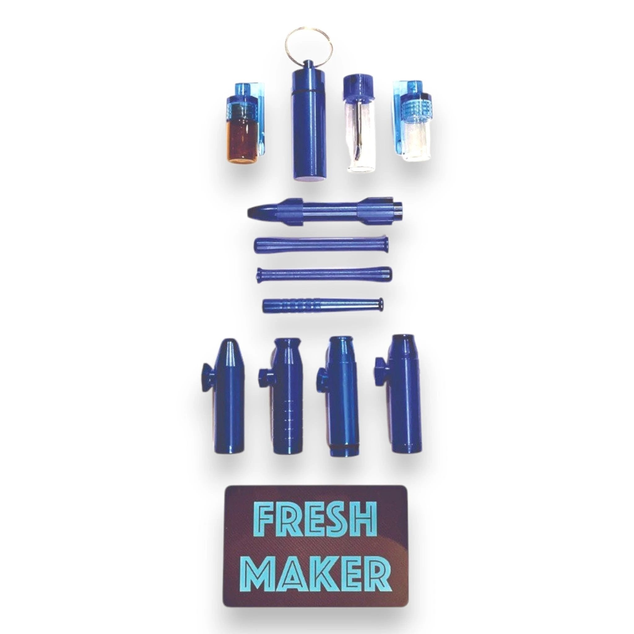 XXL Dosierer-Set Blau – Komplettes Set mit Spendern, Dosierern & Aufbewahrungsdose -  from DieBallerei