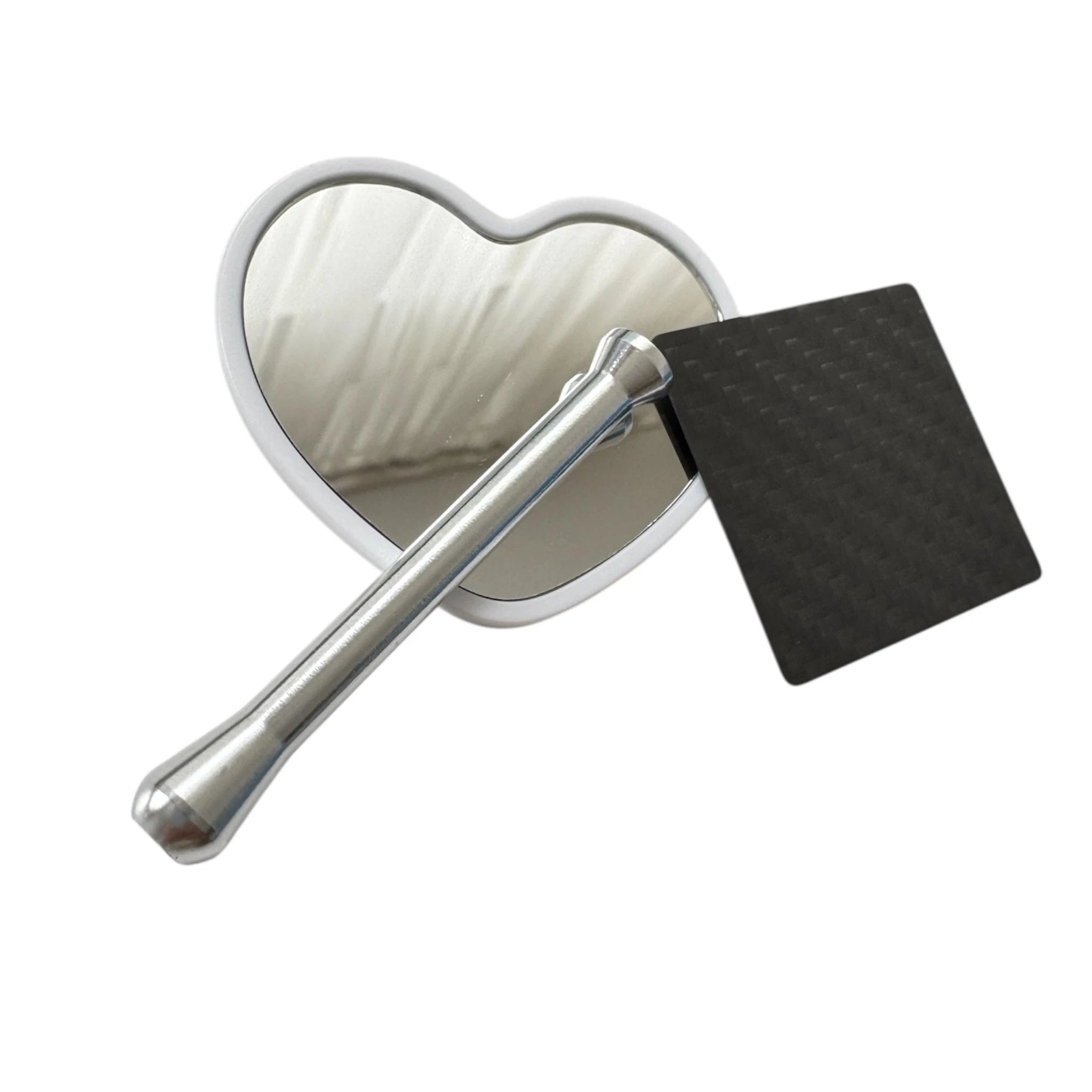 YOU & ME – Spiegelset mit Carbonkarte & Röhrchen - ideal für unterwegs - from DieBallerei