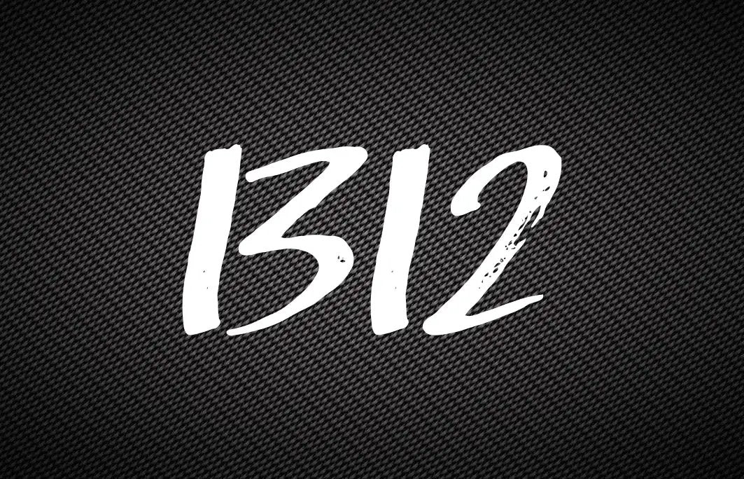 Hack-Karte „1312“ – Klare Kante im Carbon Look -  from DieBallerei