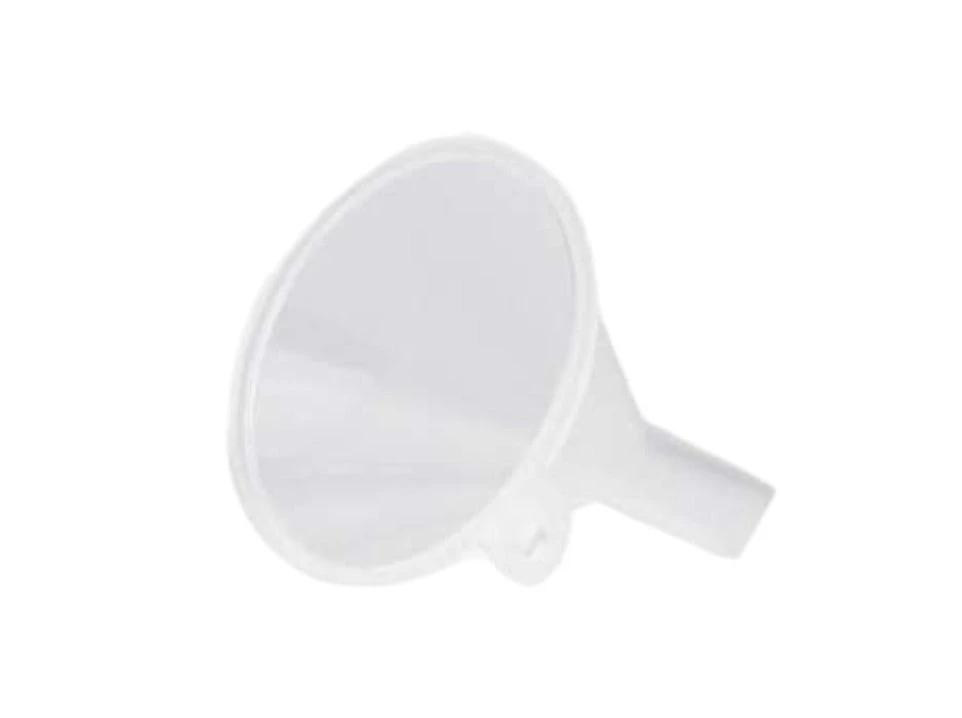 Spender/ Portionierer aus Glas mit Löffel inkl. Trichter (57mm / braun) -  from DieBallerei