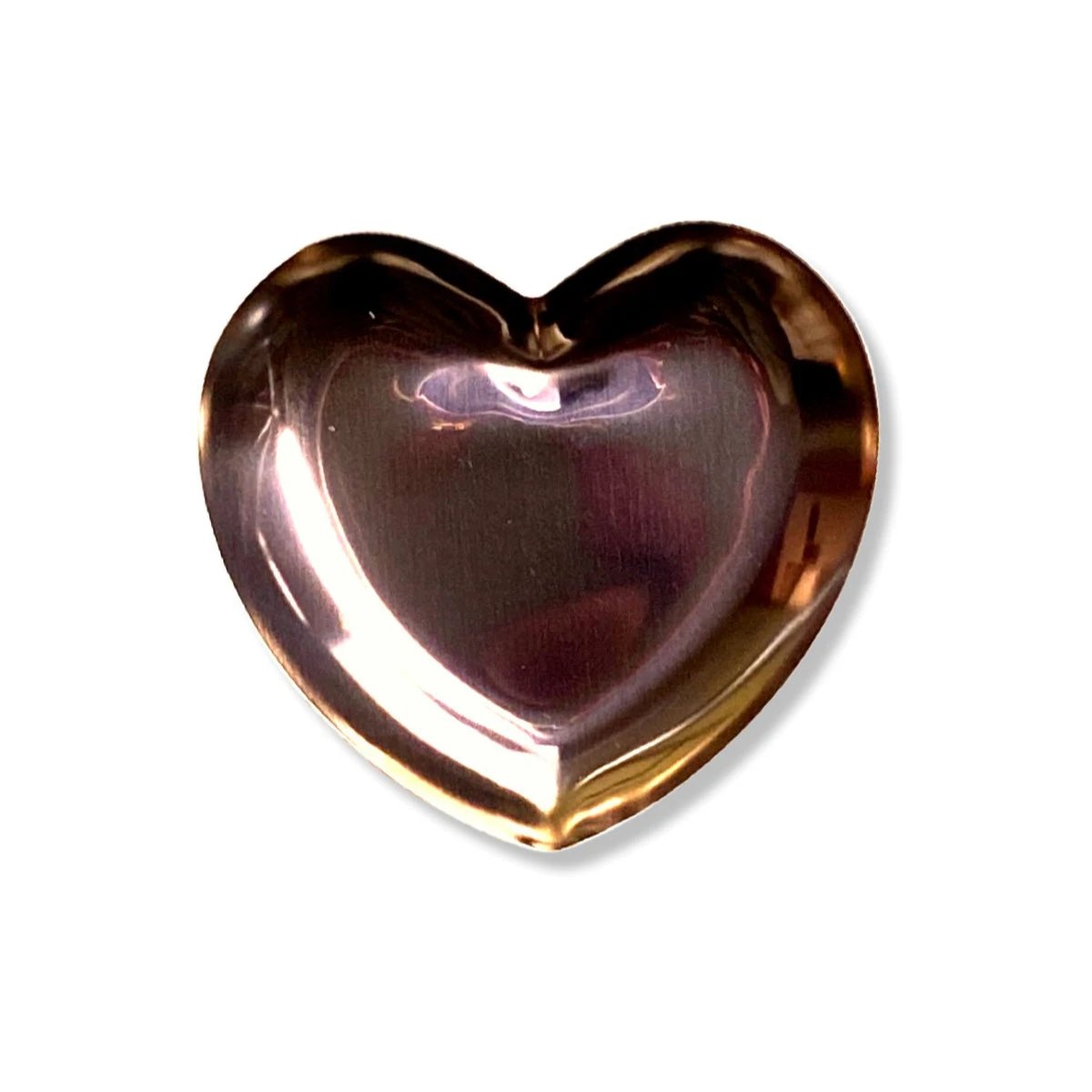 Set hochwertige Herz Zieh-Unterlage aus Metall in Bronze – Stilvoll & Praktisch -  from DieBallerei