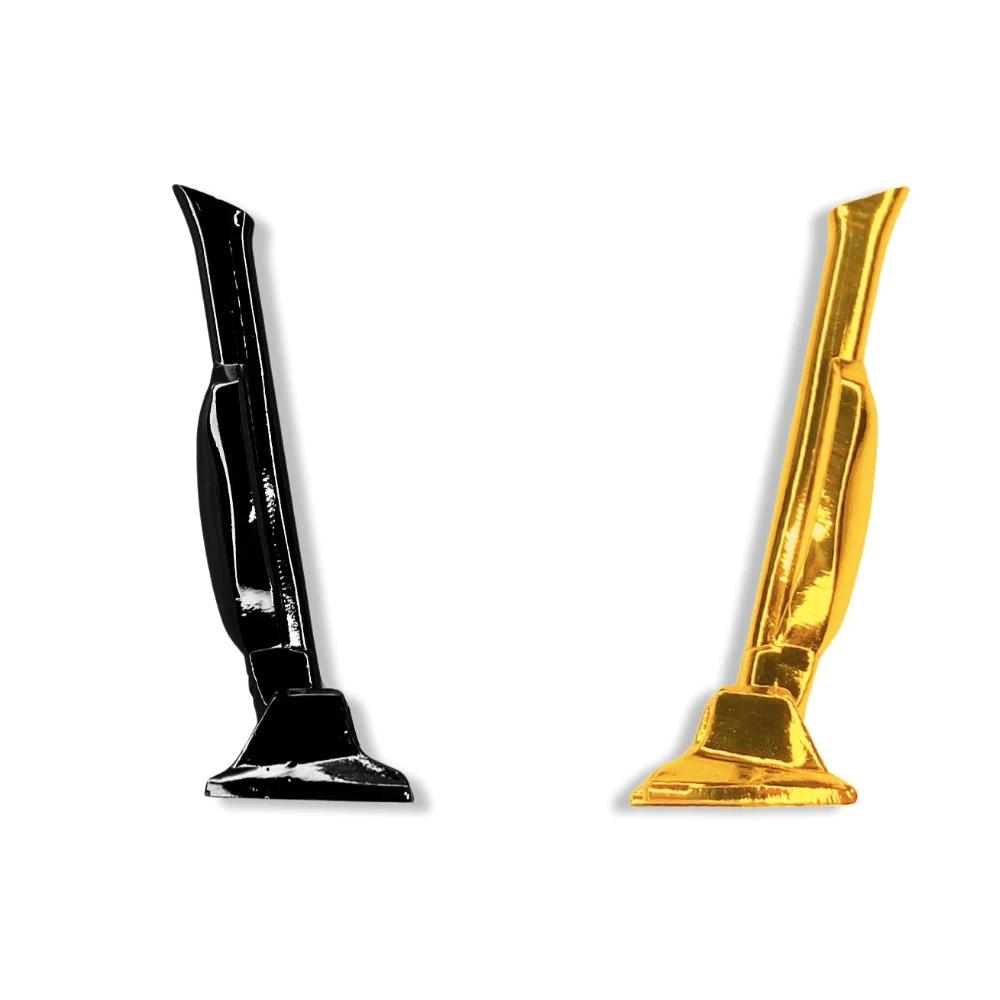 Miniatur-Ziehröhrchen in Staubsauger-Optik – Gold & Schwarz -  from DieBallerei