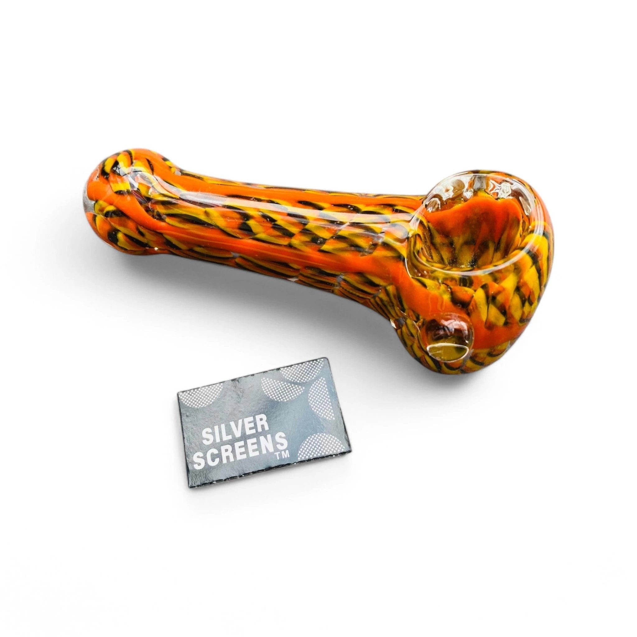 Glas-Pfeife Twisted Orange – Einzigartiges Design & Hochwertige Verarbeitung -  from DieBallerei