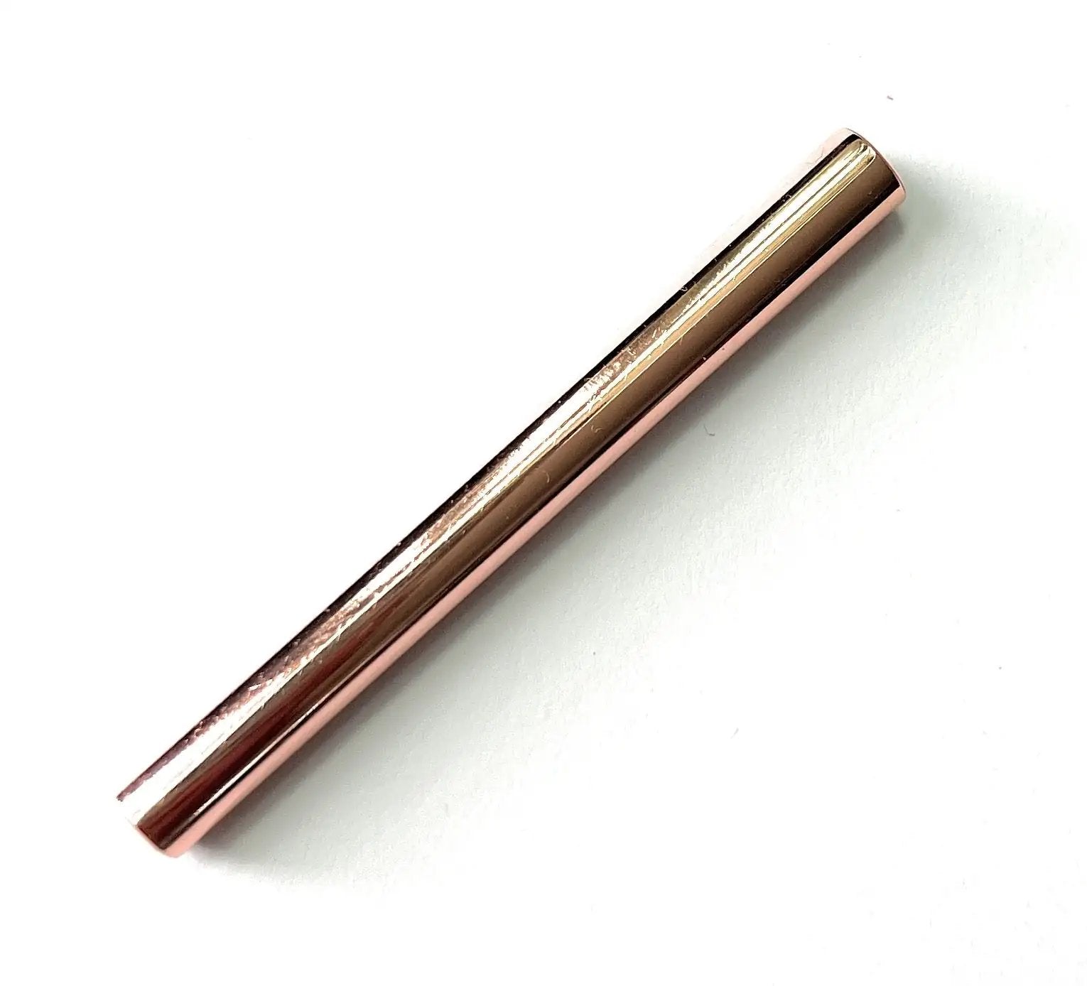 Zieh-Röhrchen aus Aluminium – Rosé Gold, 70 mm -  from DieBallerei