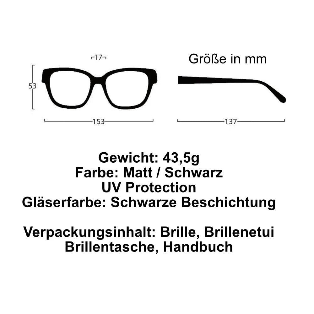 Schwarze Sonnenbrille mit Geheimfach – Stilvoll & Funktional! -  from DieBallerei