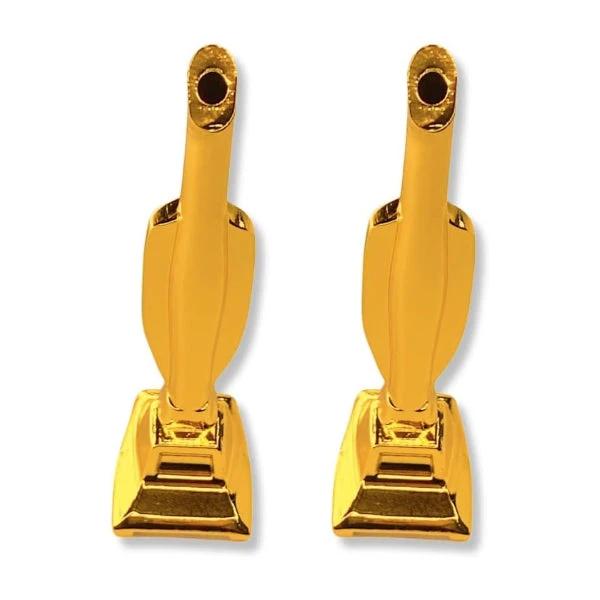 Miniatur-Ziehröhrchen in Staubsauger-Optik – Gold & Schwarz -  from DieBallerei