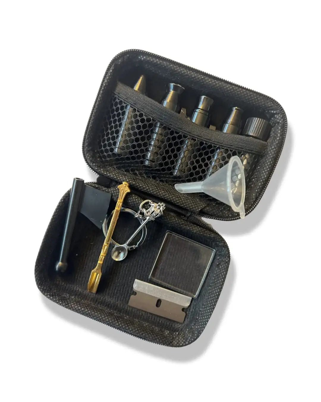 Vorratsbehälter Case – Komplettset mit 4 Aluminium Dosierern & Zubehör -  from DieBallerei