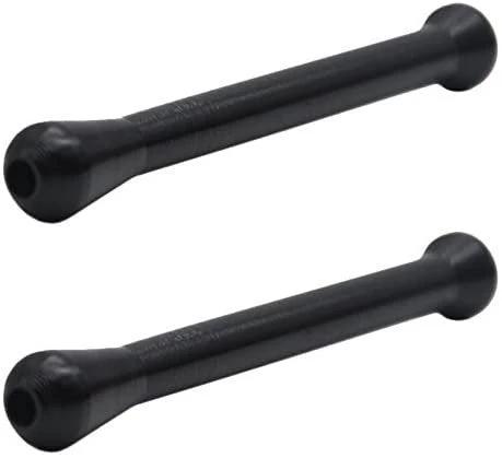 2x Ziehröhrchen – Schwarz (70 mm) | Kompakt & Stilvoll -  from DieBallerei