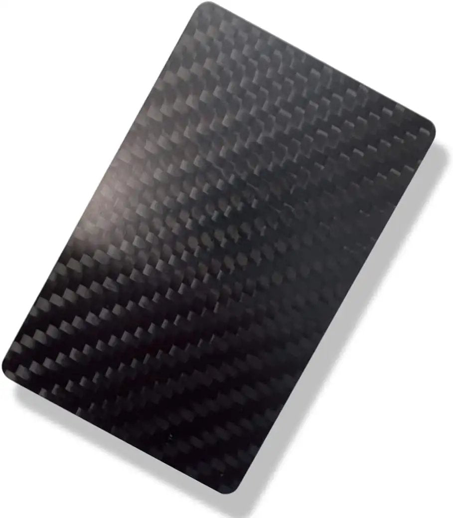 3-er Set Hack Karte aus Carbon – 3 stylische Designs! -  from DieBallerei