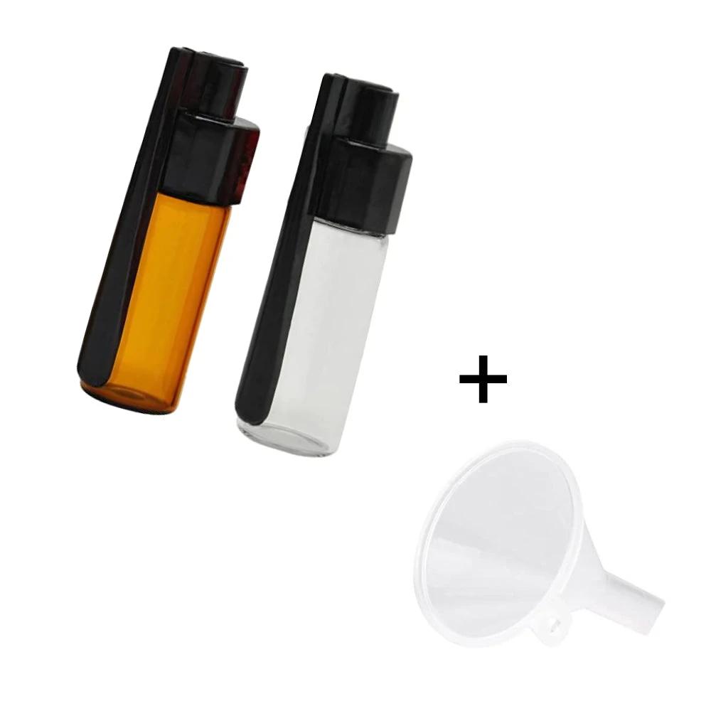 Großer Glas-Spender (43mm) mit Klapplöffel & Trichter – Präzise Dosierung unterwegs -  from DieBallerei