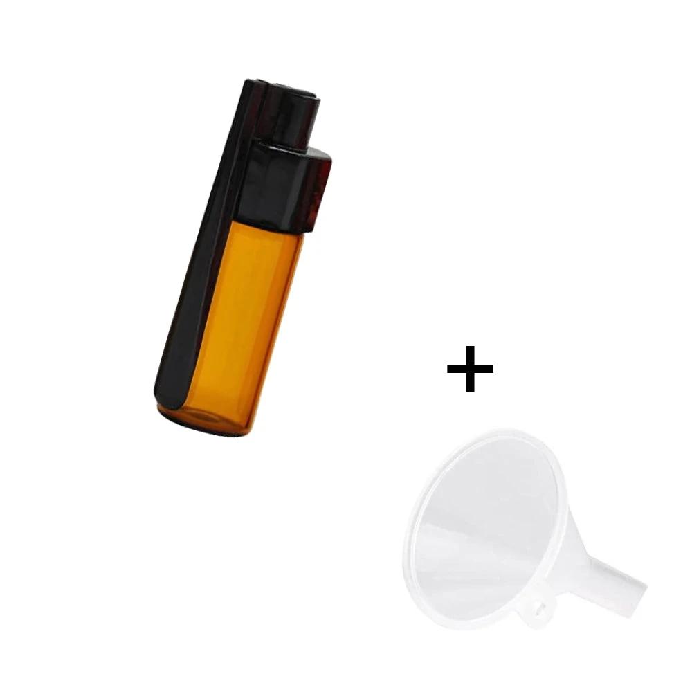 Großer Glas-Spender (43mm) mit Klapplöffel & Trichter – Präzise Dosierung unterwegs -  from DieBallerei