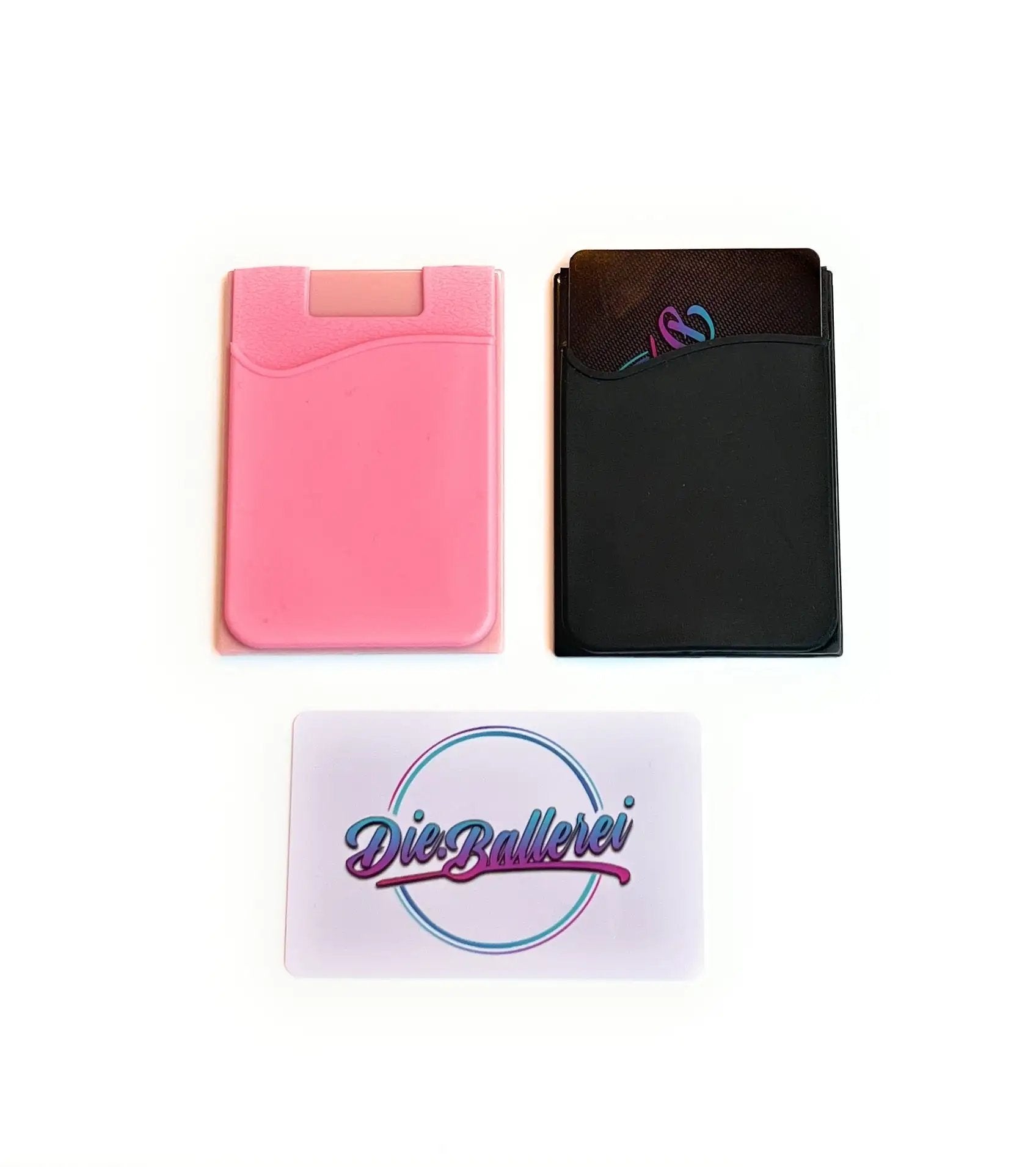 Mini-Spiegel To-Go mit Kartenhalter – Stylisch & Kompakt in drei Farben -  from DieBallerei