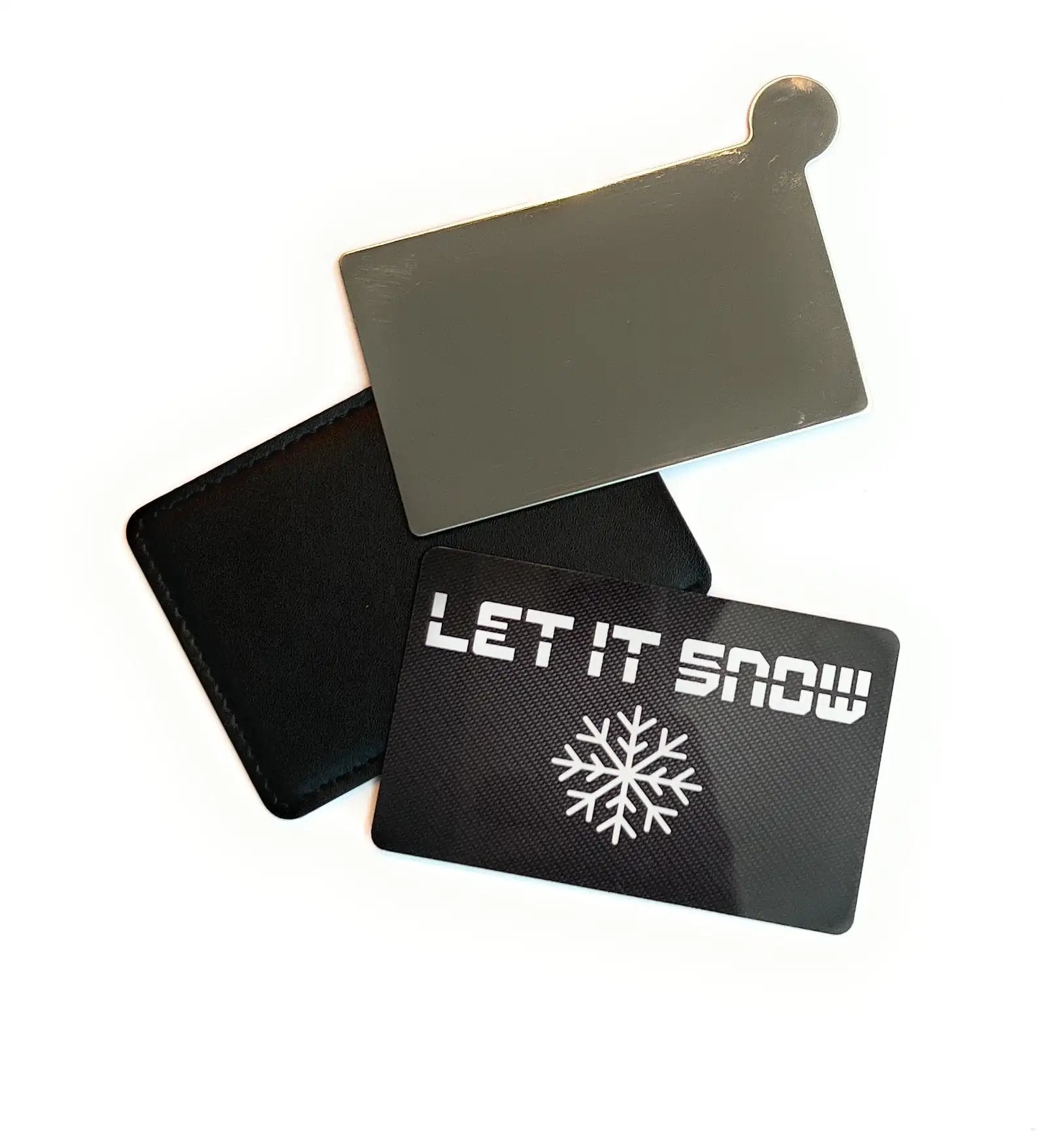 Mini Spiegel To-Go mit Schutzhülle & Zieh- und Hackkarte – Perfekt für unterwegs! -  from DieBallerei