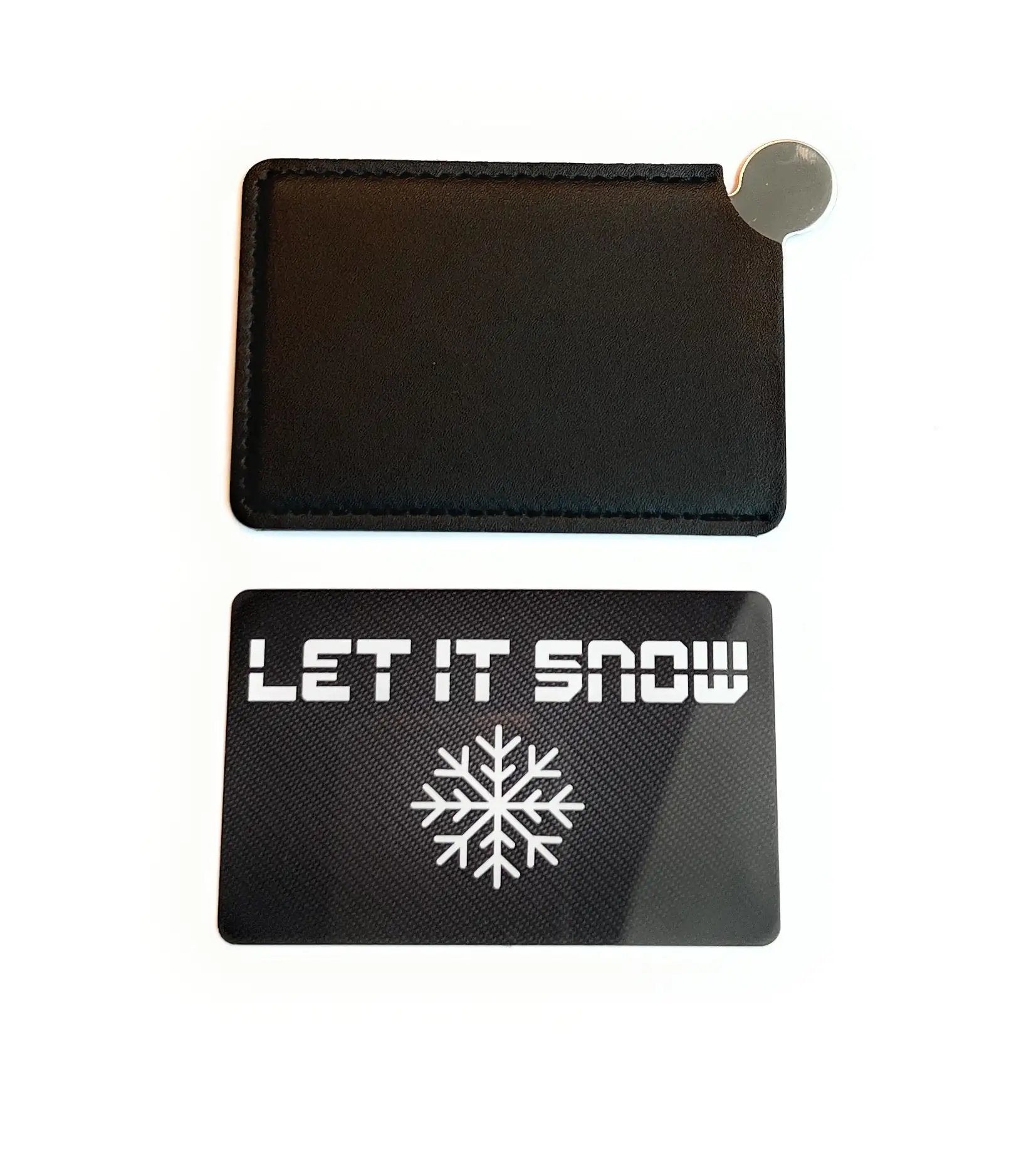 Mini Spiegel To-Go mit Schutzhülle & Zieh- und Hackkarte – Perfekt für unterwegs! -  from DieBallerei