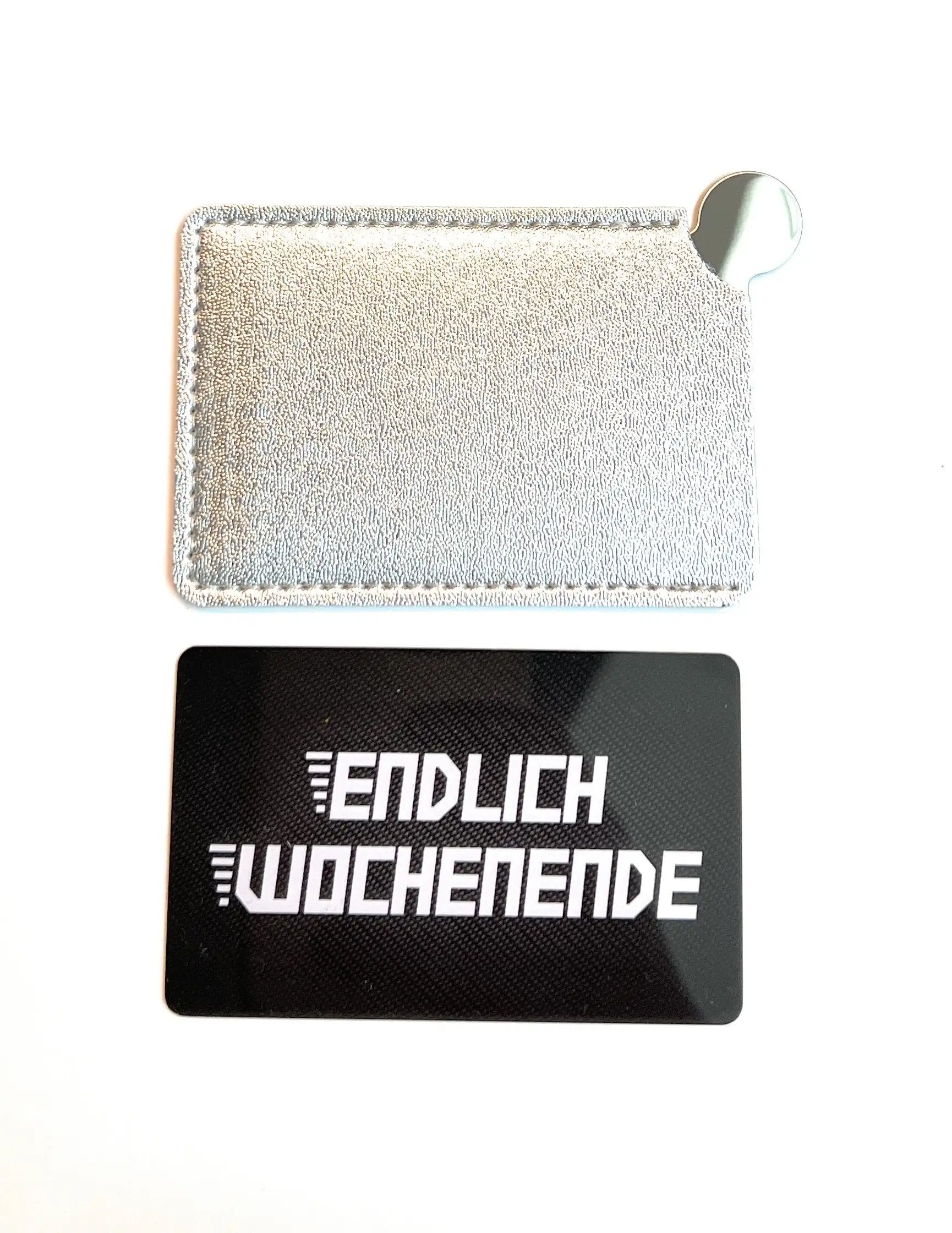 Mini Spiegel To-Go mit Schutzhülle & Zieh- und Hackkarte – Perfekt für unterwegs! -  from DieBallerei
