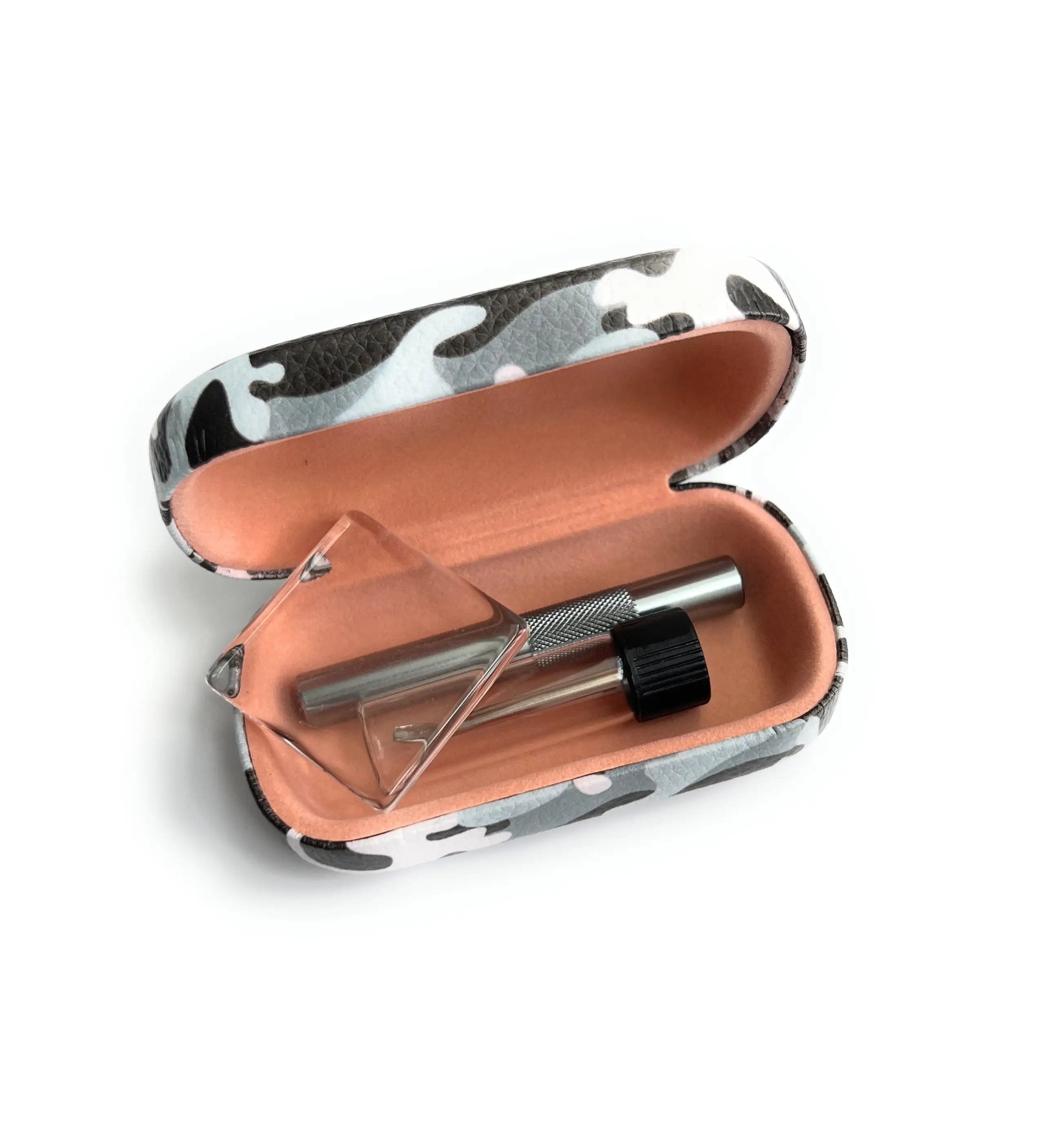 SET Camouflage Schwarz/Weiß – Kompaktes Hard Case mit Zubehör -  from DieBallerei