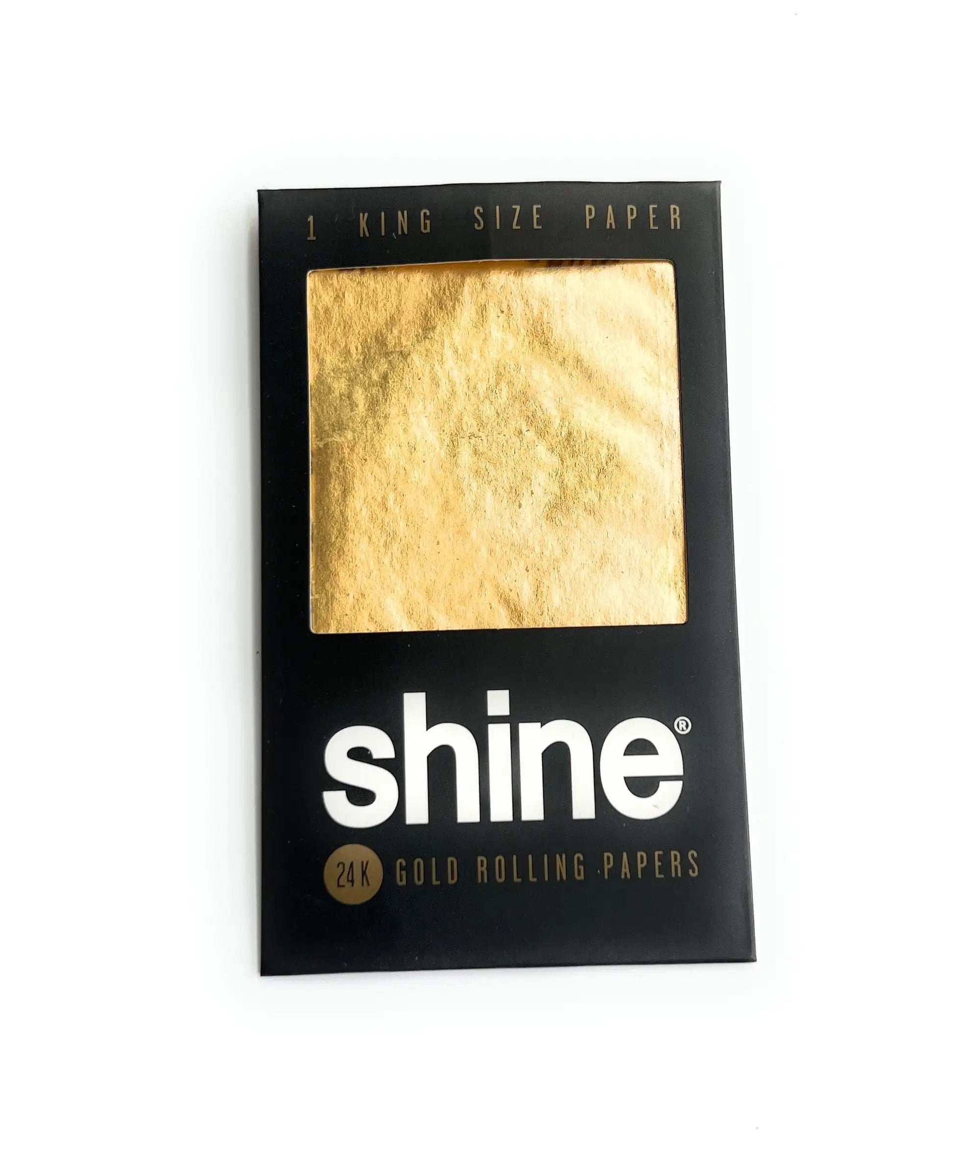 Shine 24k Gold Rolling Papers -King Size Gold Paper – Für den exklusiven Genuss -  from DieBallerei