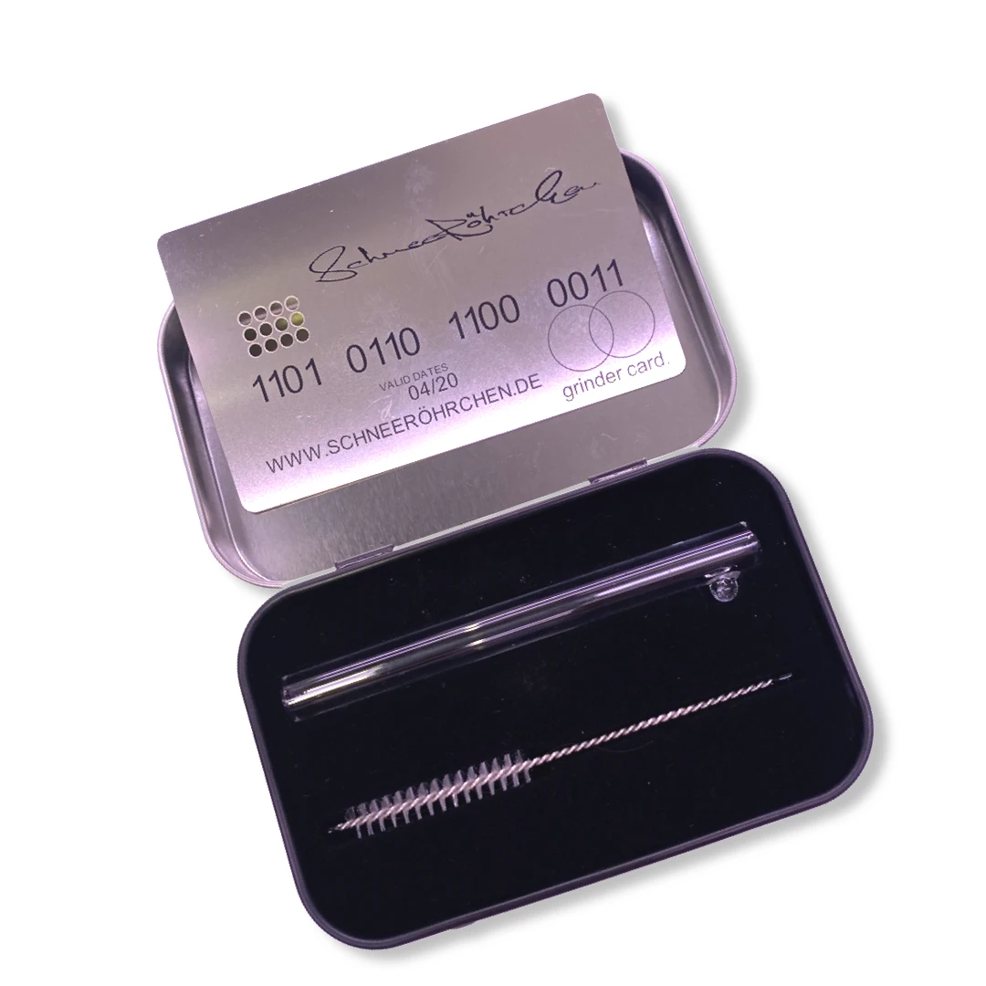 Personalisiertes Schneeröhrchen aus Glas in exklusiver Box– Einzigartig, hochwertig & stilvoll -  from DieBallerei