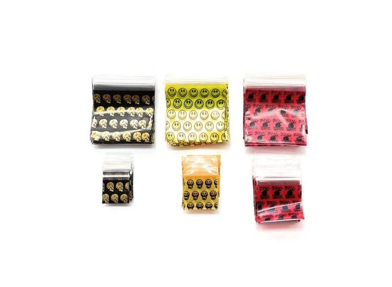 Tütchen-Set (60 Stück) – Wiederverschließbare ZIP-Lock Beutel in Verschiedenen Größen & Farben -  from DieBallerei