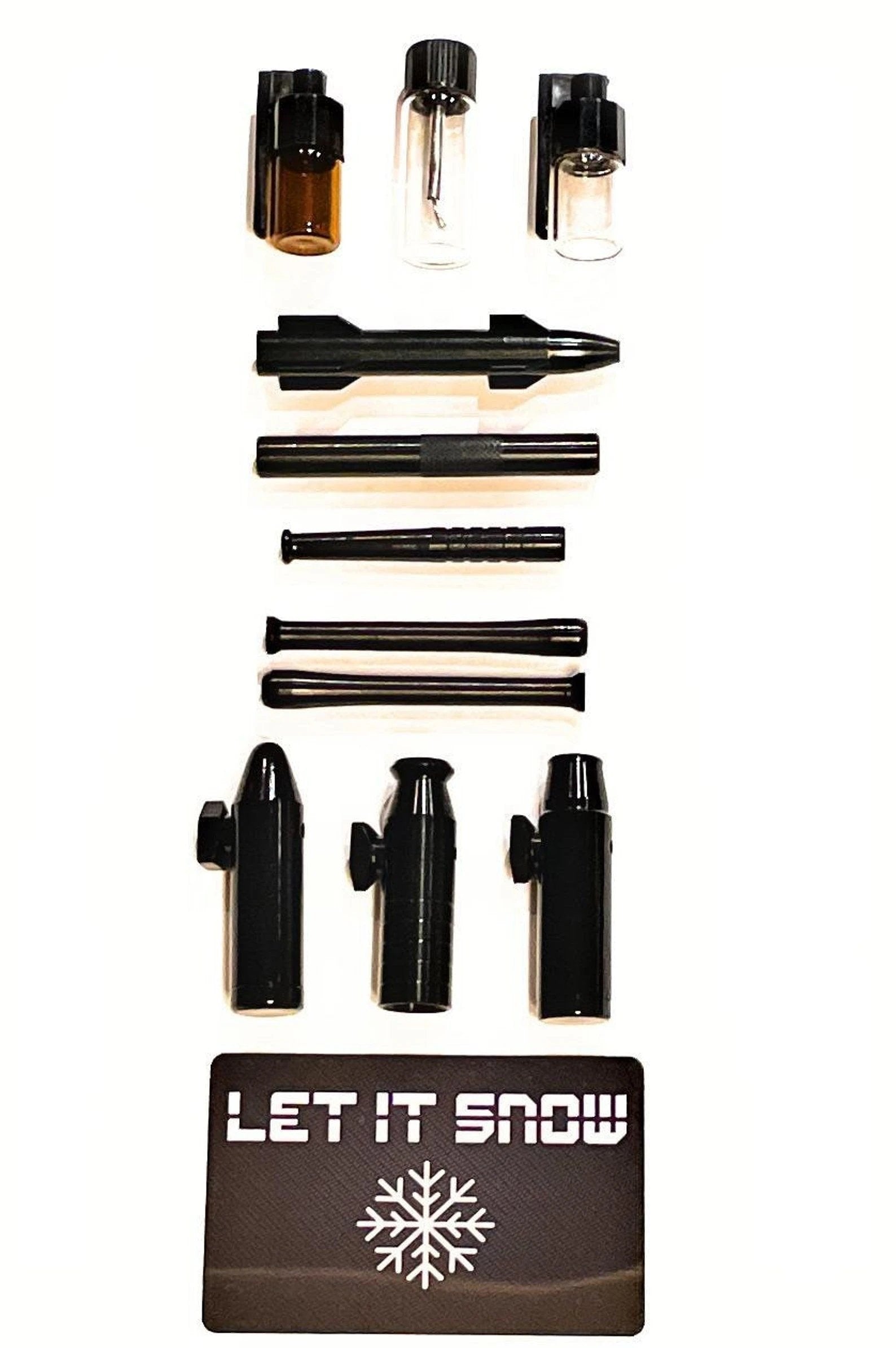 Großes Dosierer-Set "Schwarz" – Edles Design & Maximale Funktionalität -  from DieBallerei