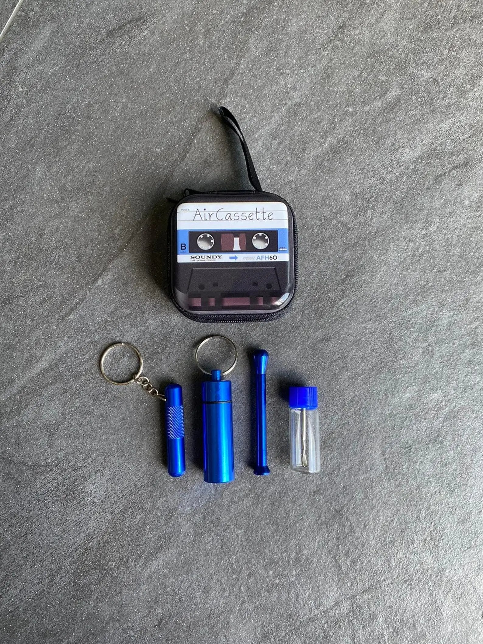 Set "Retro Cassette" – Stylisches Zubehör im nostalgischen Design -  from DieBallerei