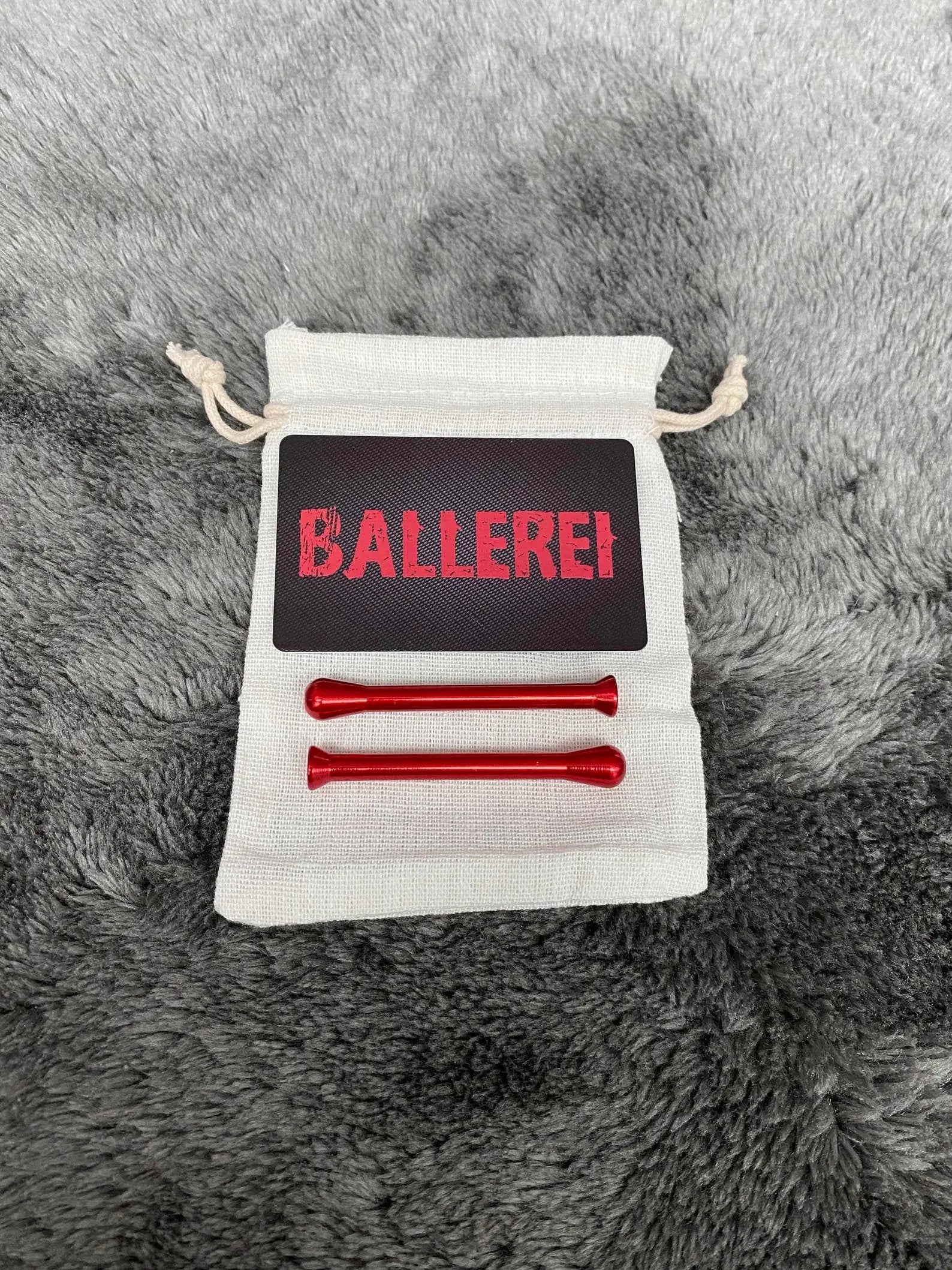 Mini-Set "Ballerei Rot" – Kompakt, Stylisch & Perfekt für unterwegs -  from DieBallerei