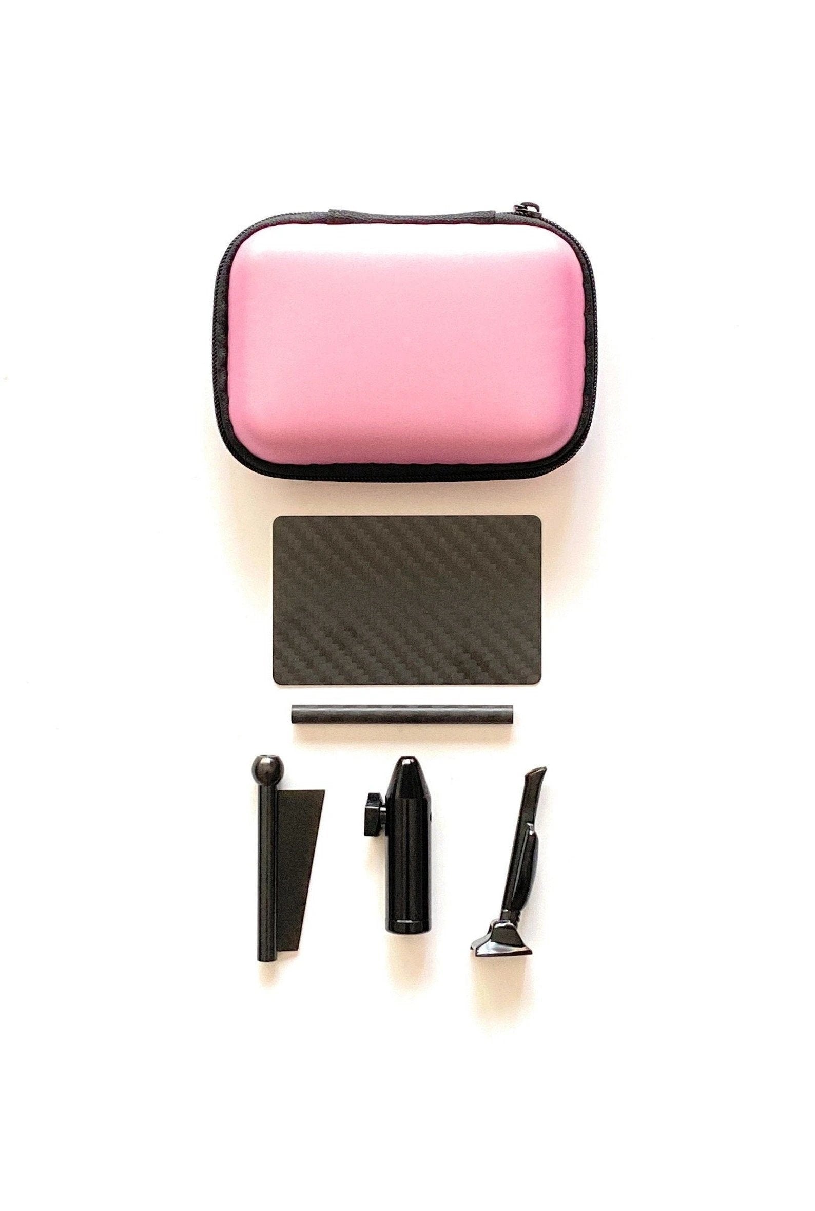Set "Carbon Pink" – Edles Zubehör im stilvollen Soft Case -  from DieBallerei