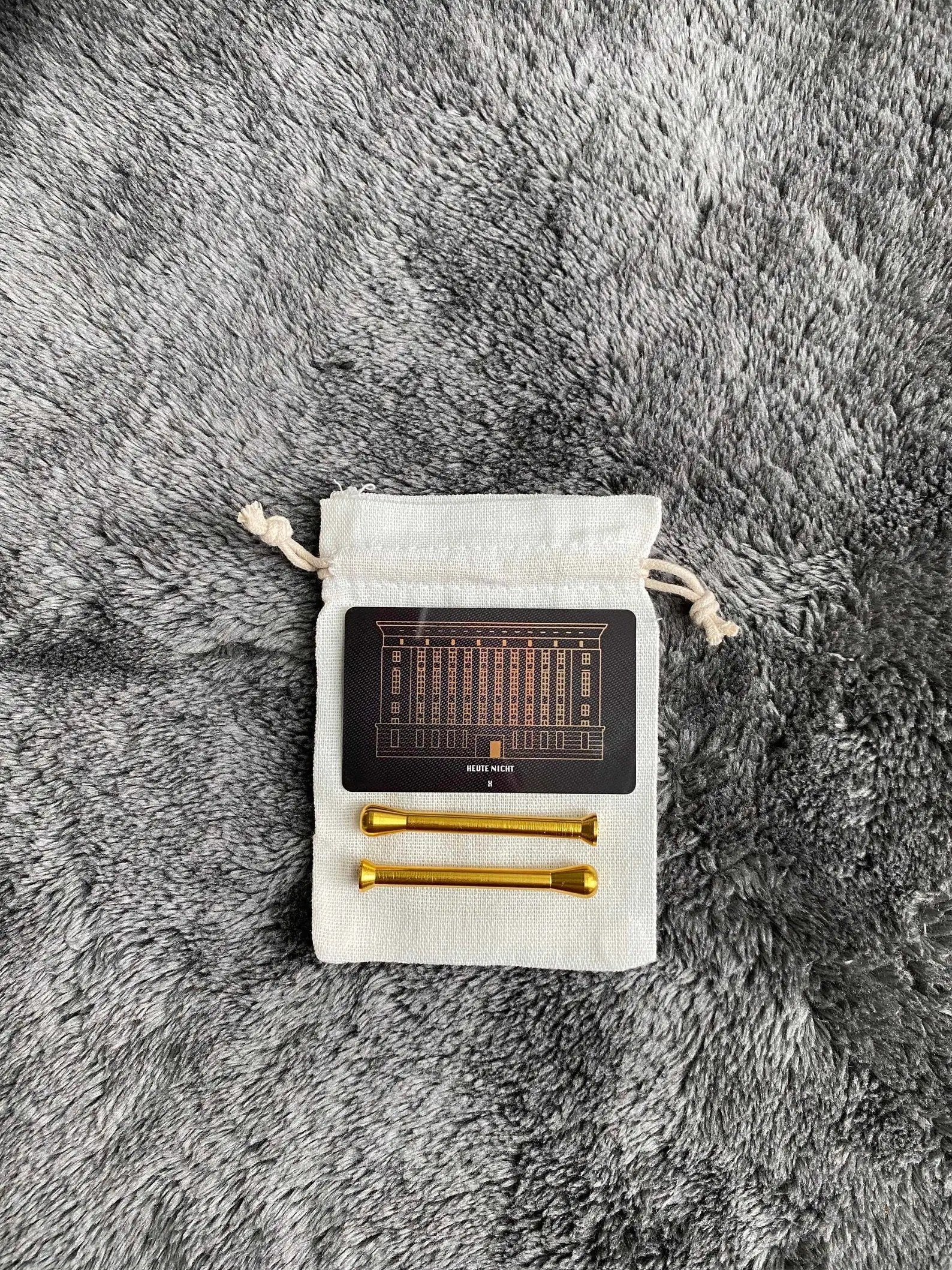 Mini-Set "Berghain" – Stilvoll & Kompakt im Säckchen - from DieBallerei