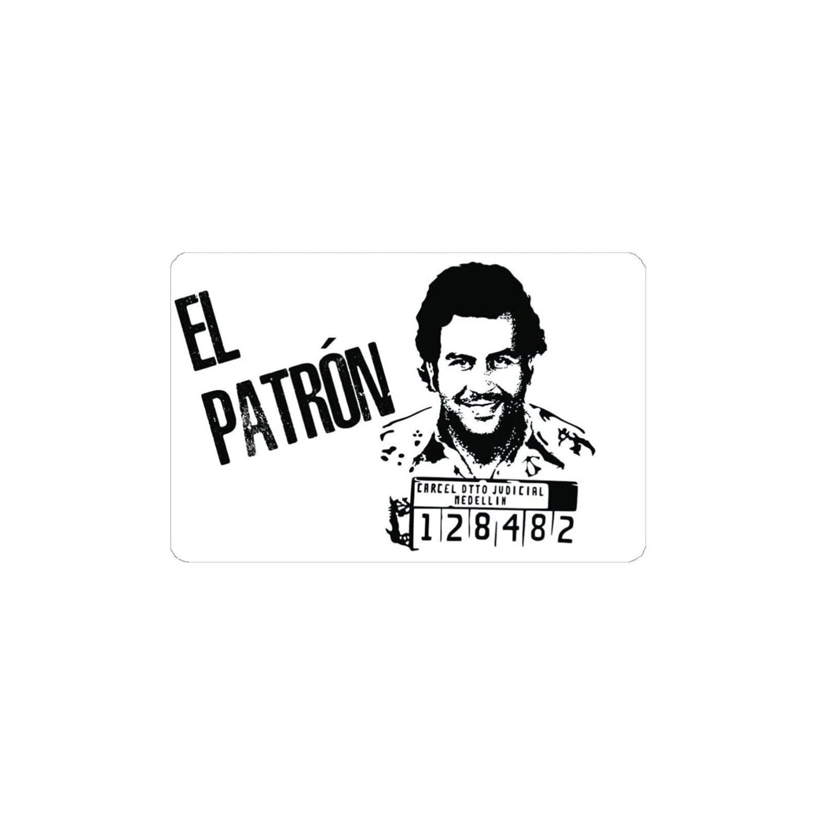 Zieh- und Hack-Karte "El Patron1" – Edler Carbon Look & Maximale Funktionalität -  from DieBallerei