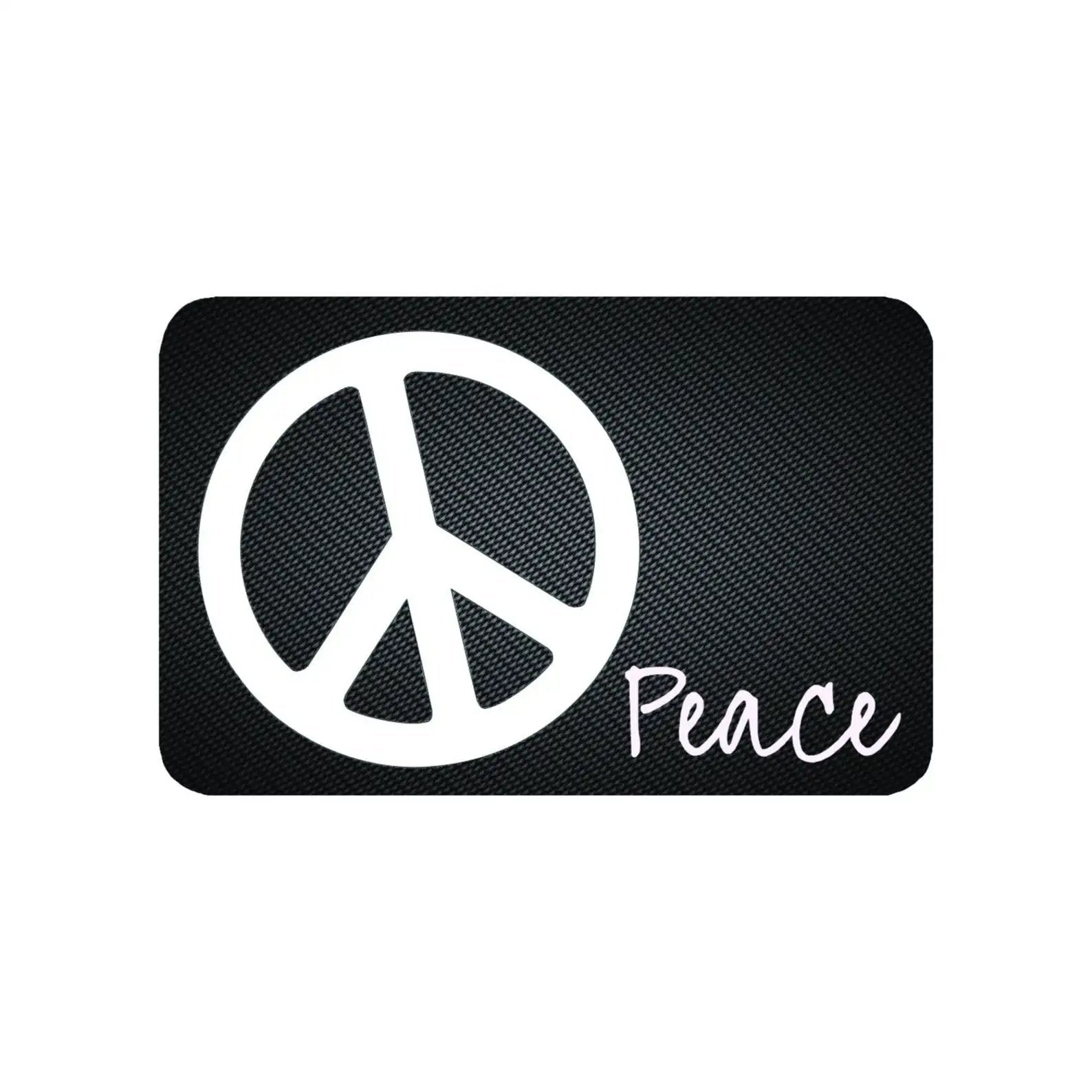 Zieh- und Hack-Karte "Peace" – Edler Carbon Look & Maximale Funktionalität -  from DieBallerei