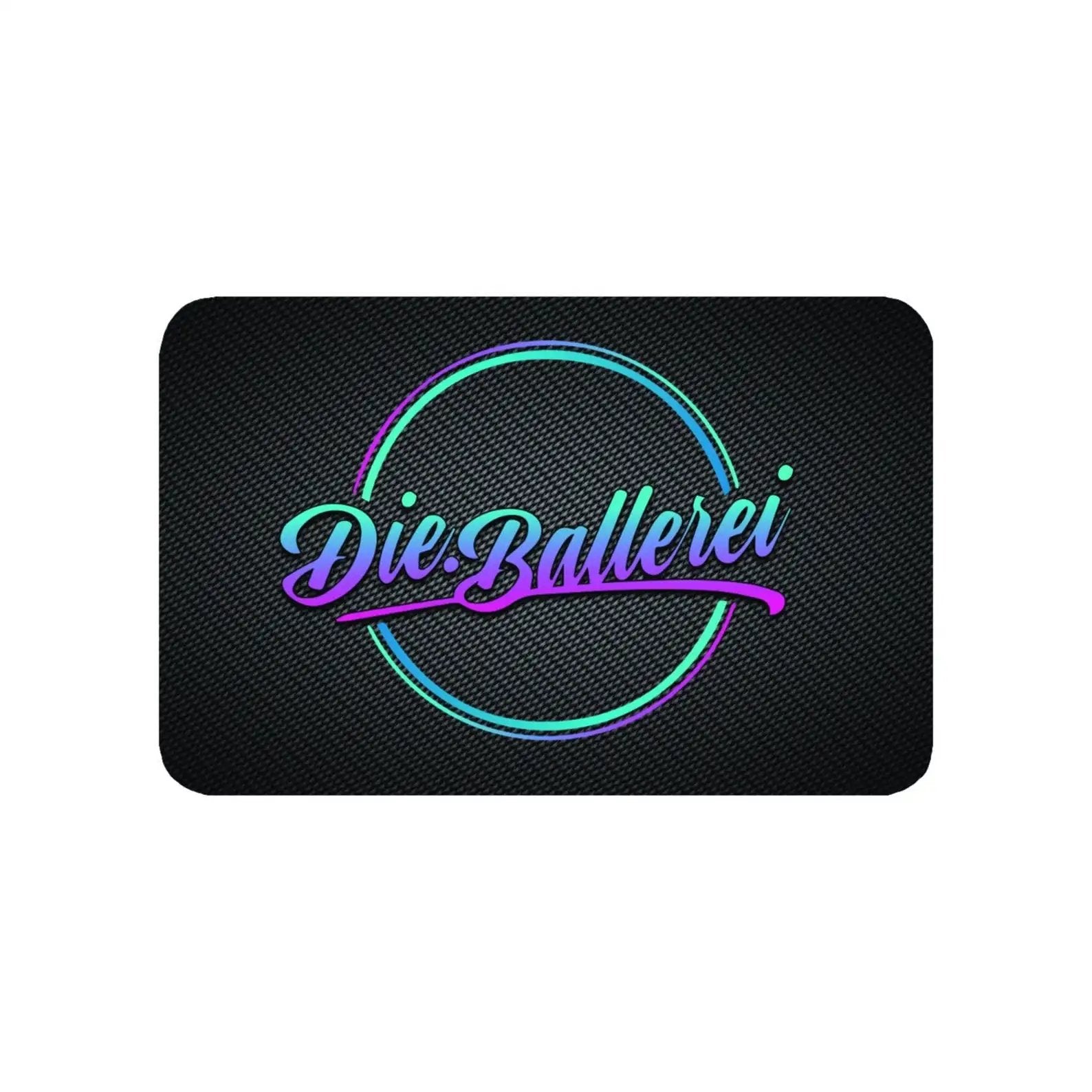 Zieh- und Hack-Karte "Die Ballerei" Schwarz – Stylisch, Robust & Hygienisch -  from DieBallerei