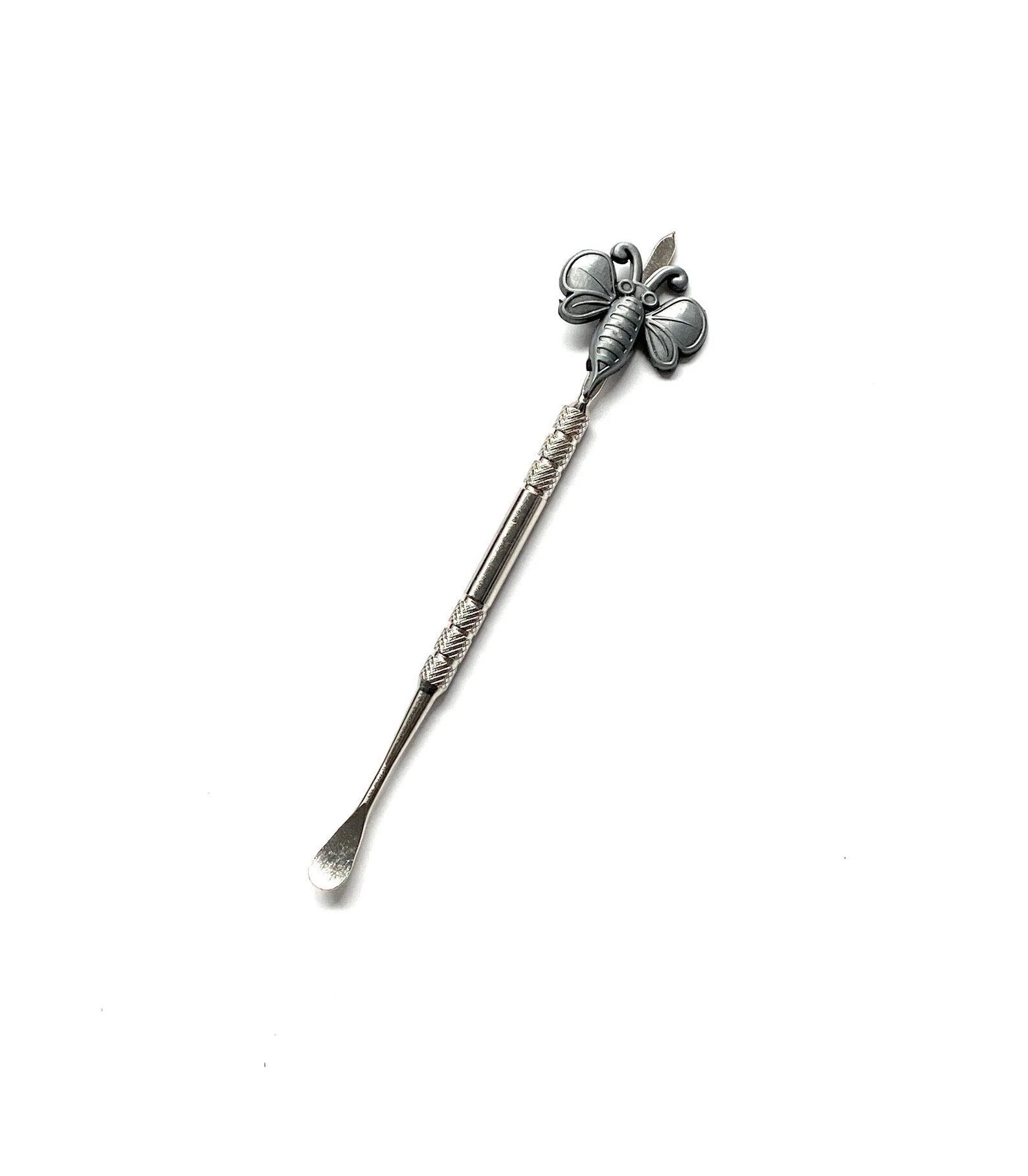Mini-Löffel (120mm) in Silber mit Schmetterlings-Charm – Filigran & Hochwertig -  from DieBallerei
