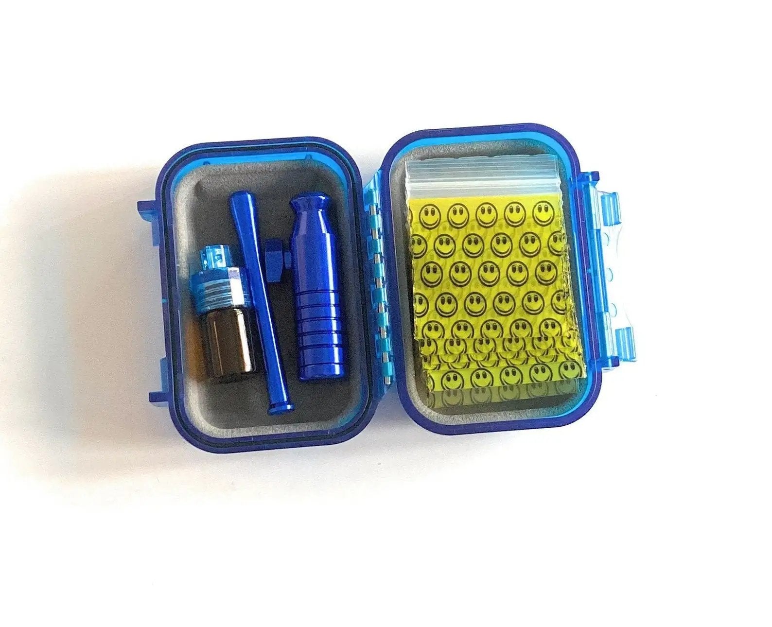 Hard Case Set "Locker blau" – Kompaktes Zubehör für unterwegs -  from DieBallerei
