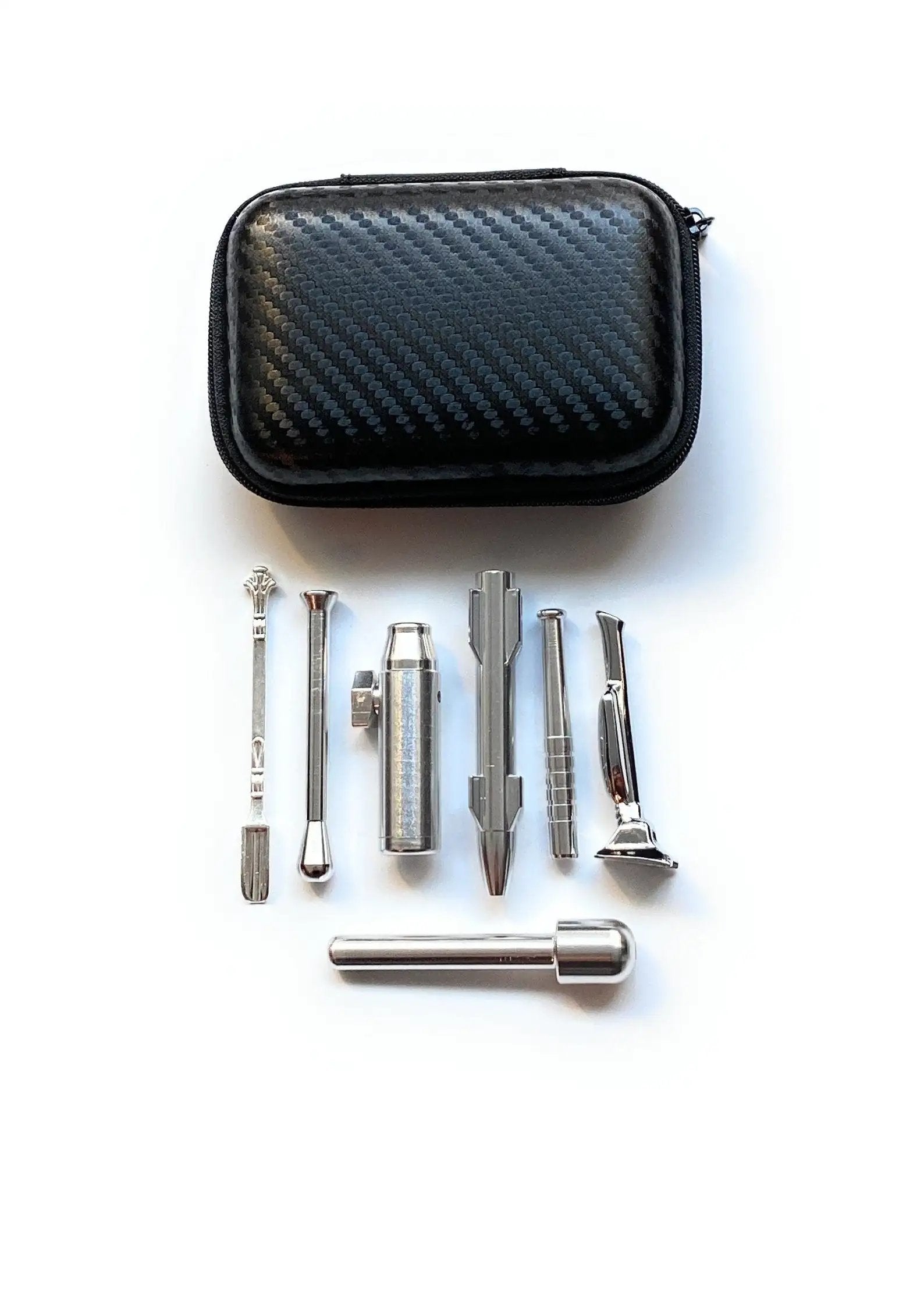 Silver Deluxe Set – Edles Zubehör im schwarzen Soft Case -  from DieBallerei