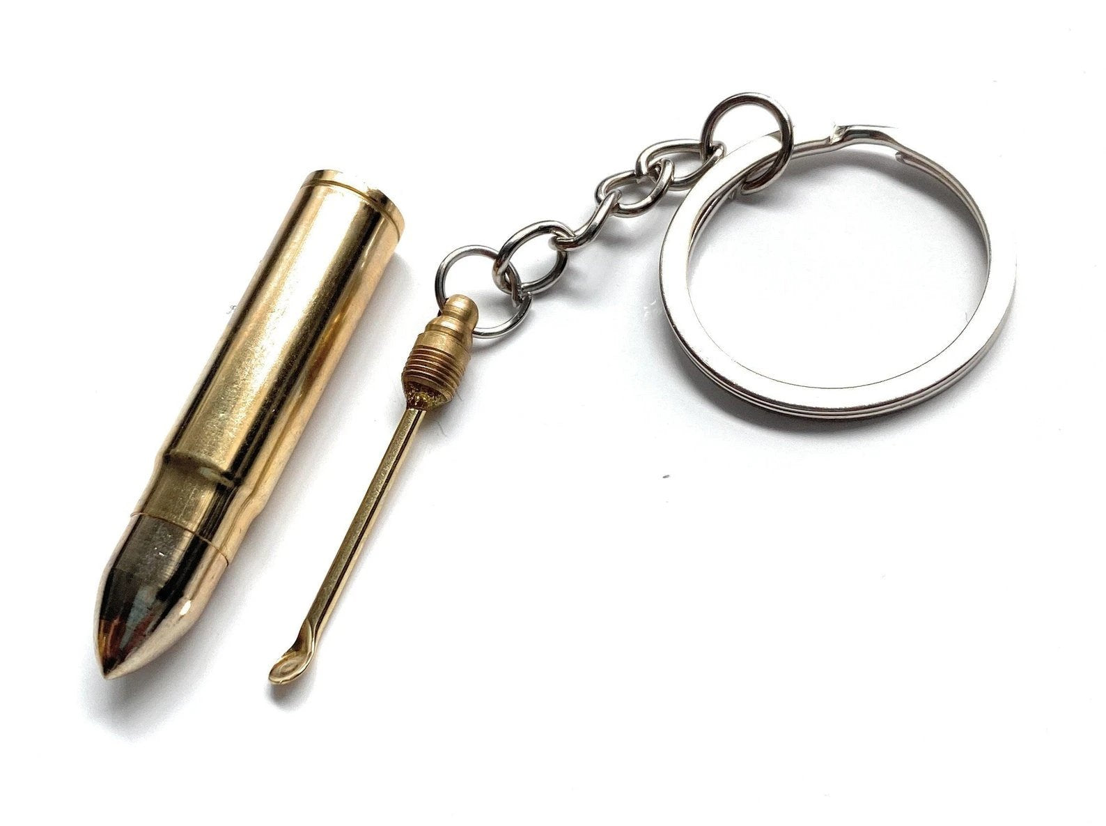 Patronenhülsen-Anhänger mit integriertem Löffel – Praktisch & Diskret -  from DieBallerei