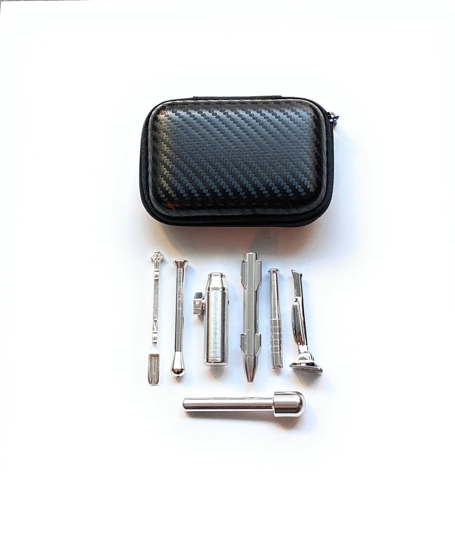 Silver Deluxe Set – Edles Zubehör im schwarzen Soft Case -  from DieBallerei