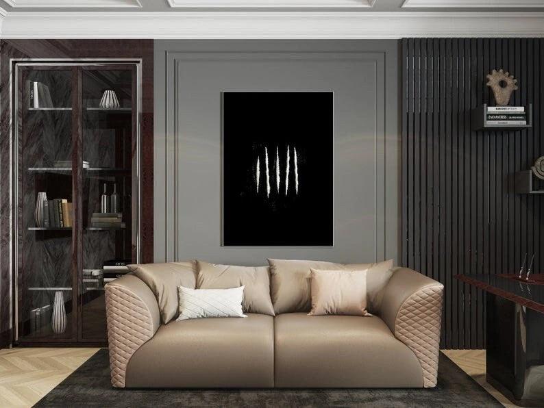 Poster "POP ART LINES" – Stilvolle Wanddekoration im DIN A3 Format -  from DieBallerei