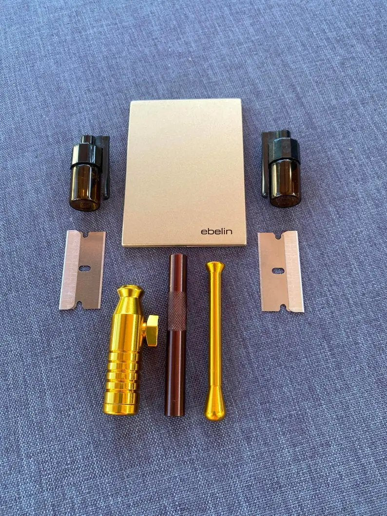 Set "Spiegel Gold/Braun" – Stilvoll, Praktisch & Immer Griffbereit -  from DieBallerei