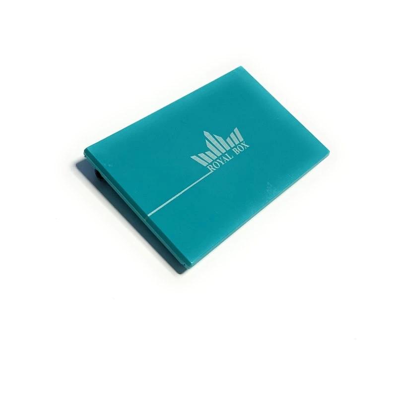 Royal Box mit integriertem Röhrchen – Kompakt, Stilvoll & Vielseitig (Türkis) -  from DieBallerei