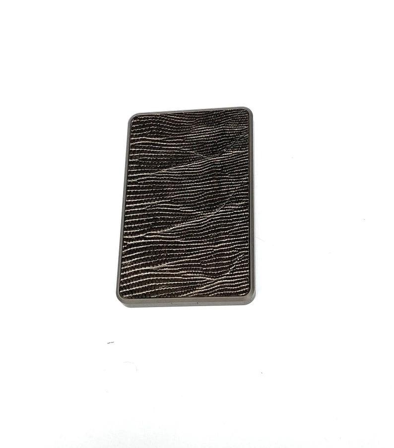 Royal Box – Exklusive Eleganz in Braun Metallic mit Echsenleder & Aluminium -  from DieBallerei