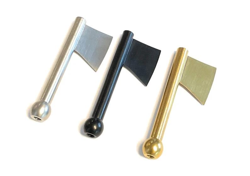 Ziehröhrchen mit Beil-Klingenrand (Schwarz) – Robust & Präzise -  from DieBallerei