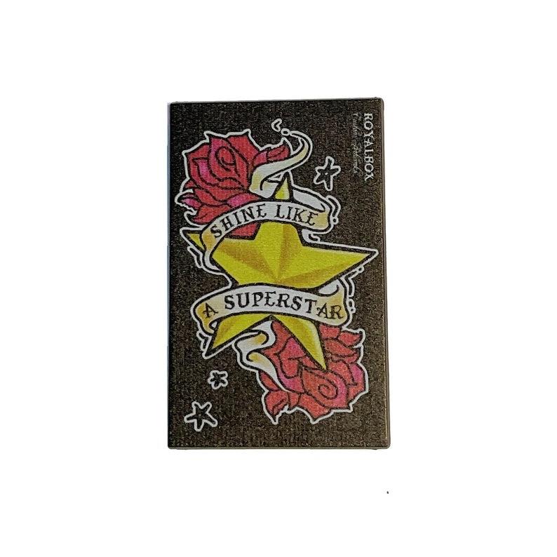 Royal Box "Tattoo" mit integriertem Röhrchen – Kompakt, Stilvoll & Vielseitig -  from DieBallerei