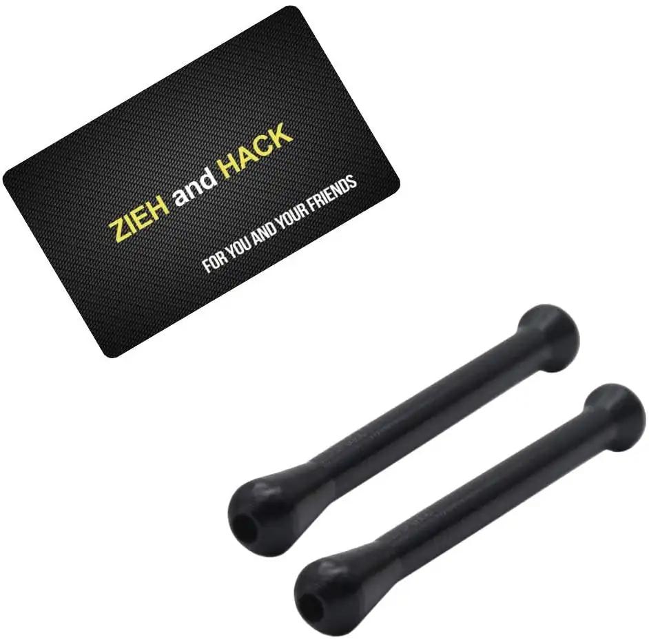 Praktisches Set – 2 Ziehröhrchen & Zieh-und-Hack-Karte im Carbon Look -  from DieBallerei