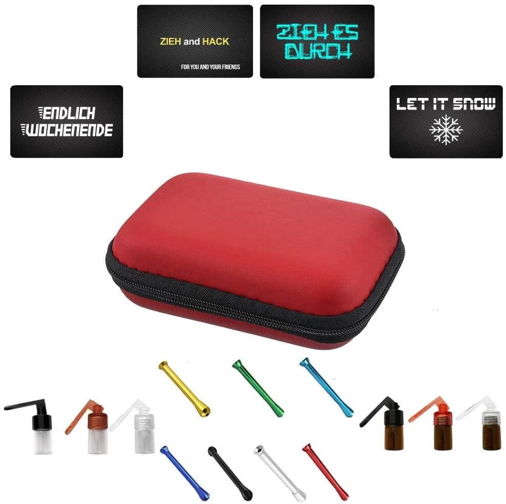 Rotes Hard Case – Praktisches Deluxe-Set für unterwegs mit viel Inhalt -  from DieBallerei