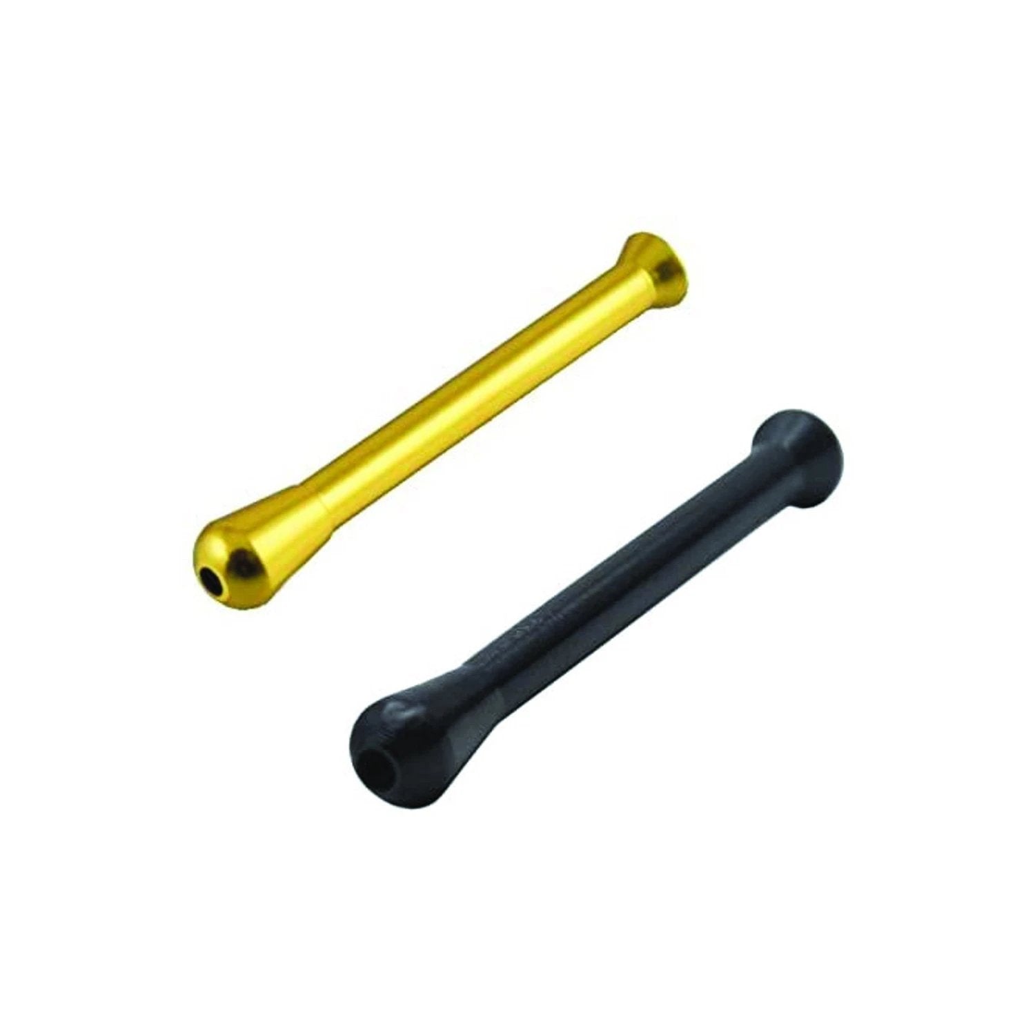 Ziehröhrchen Set in Schwarz und Gold - robuste Alu-Ausführung -  from DieBallerei