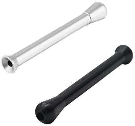 Ziehröhrchen Set in Schwarz und Silber - robuste Alu-Ausführung -  from DieBallerei